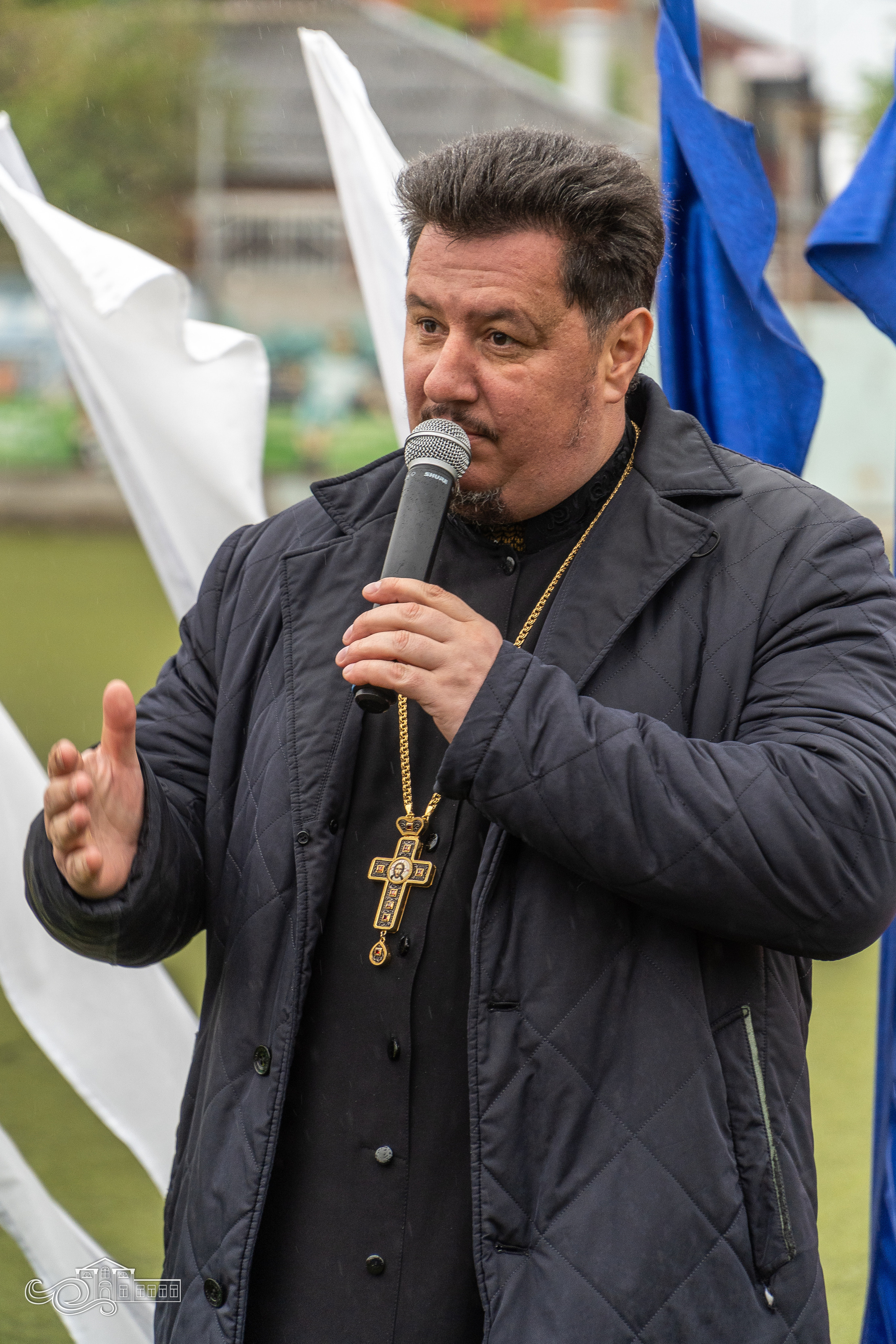 Открытие футбольного матча 1 тура Кубка губернатора Краснодарского края. Новотитаровский Дом культуры