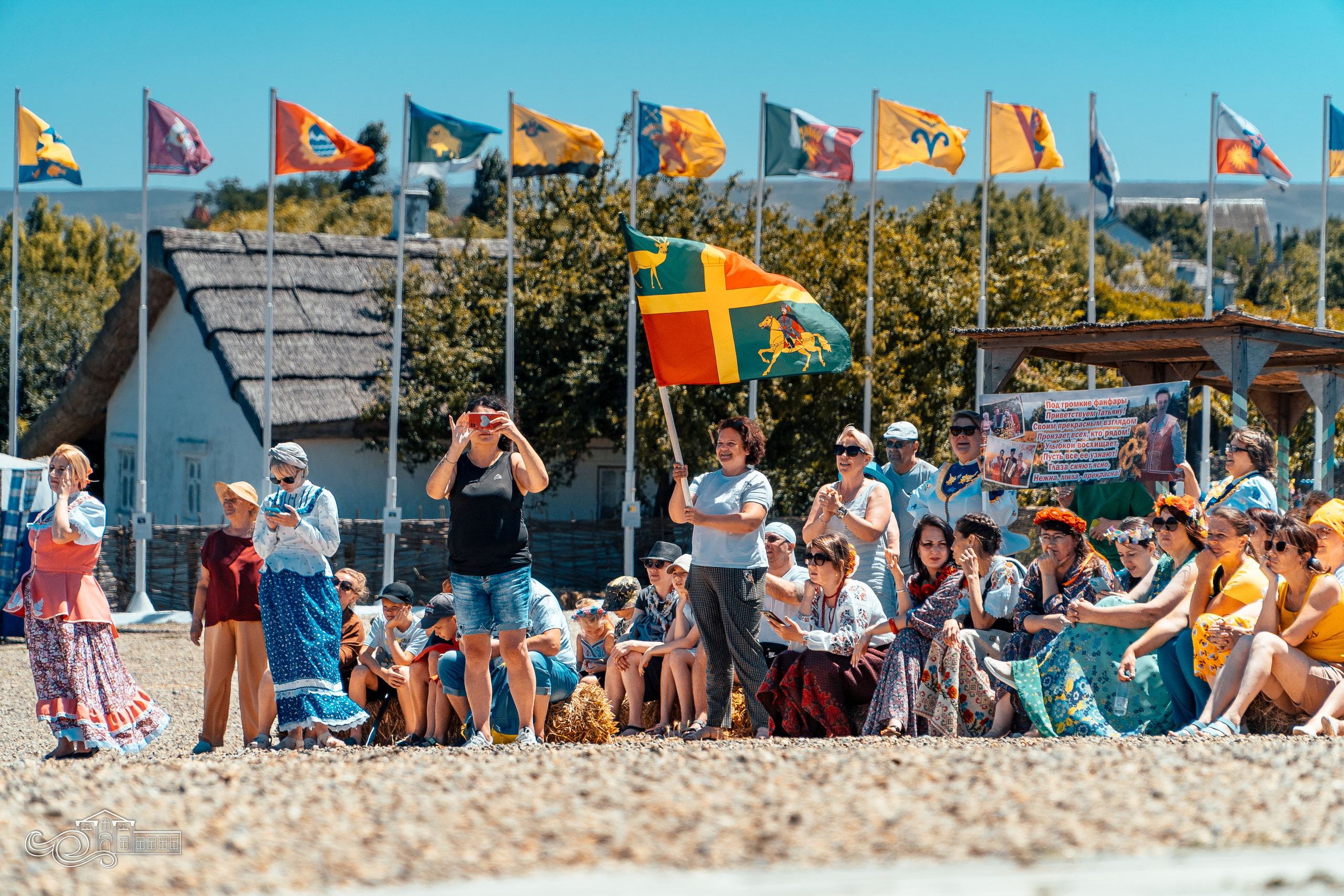 «Кубанская красавица» в Атамани. Новотитаровский Дом культуры