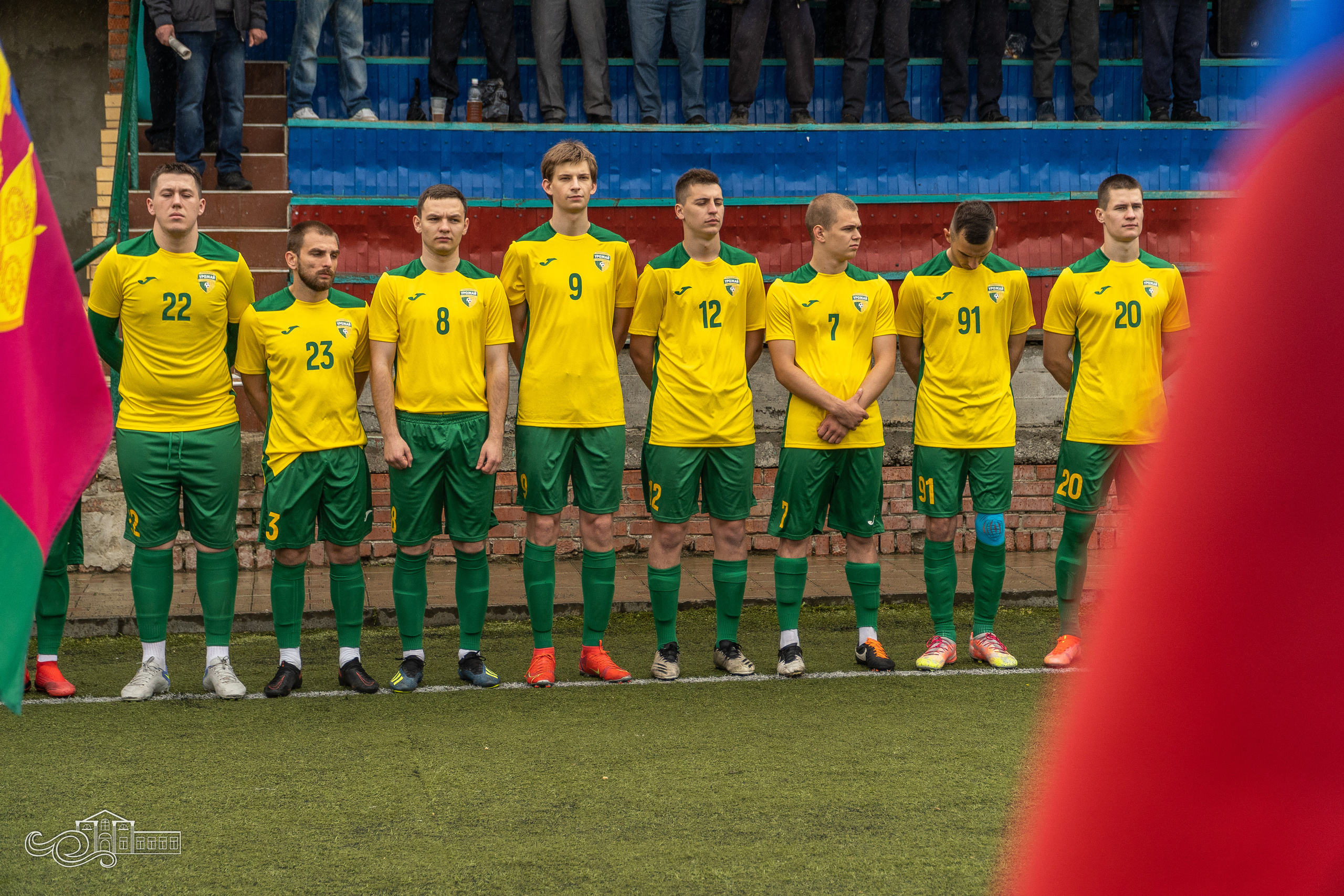 Открытие футбольного матча 1 тура Кубка губернатора Краснодарского края. Новотитаровский Дом культуры