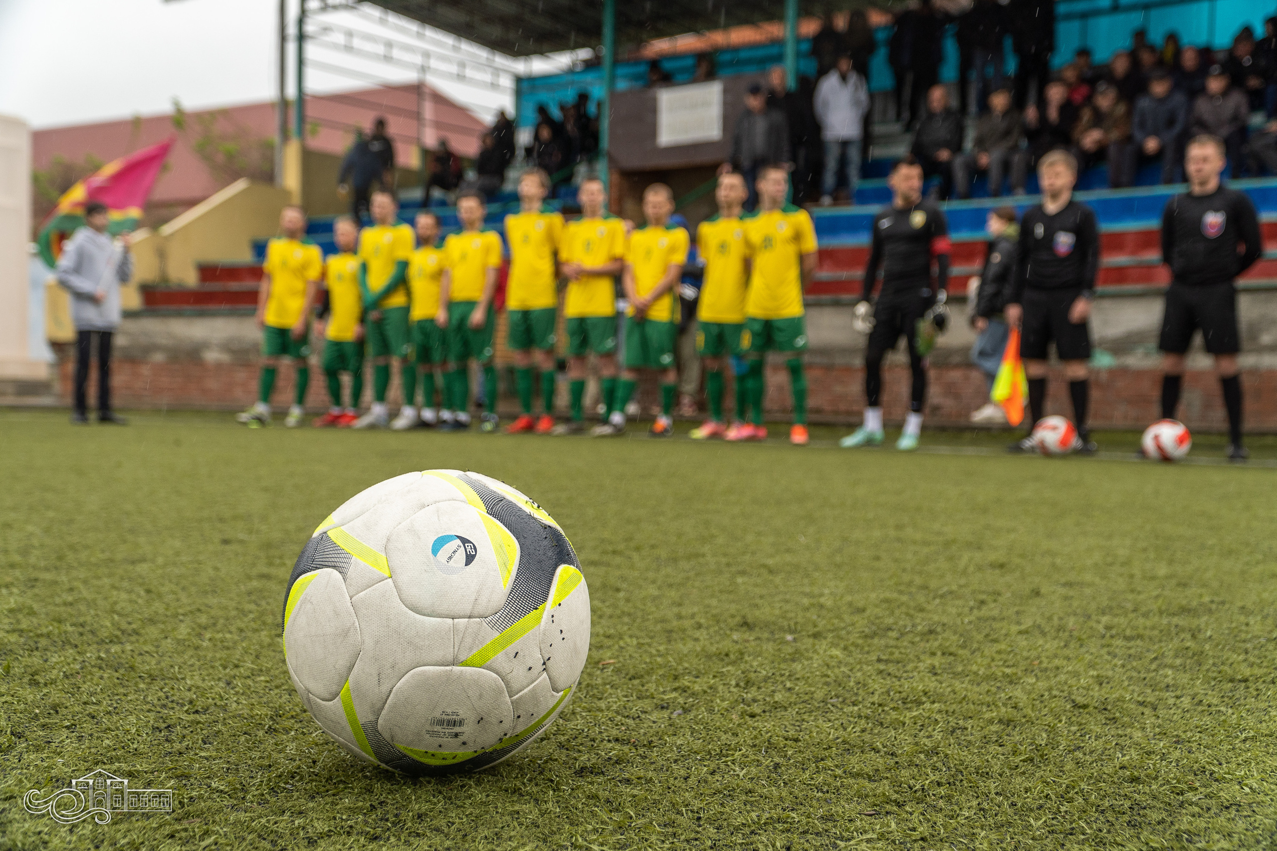 Открытие футбольного матча 1 тура Кубка губернатора Краснодарского края. Новотитаровский Дом культуры