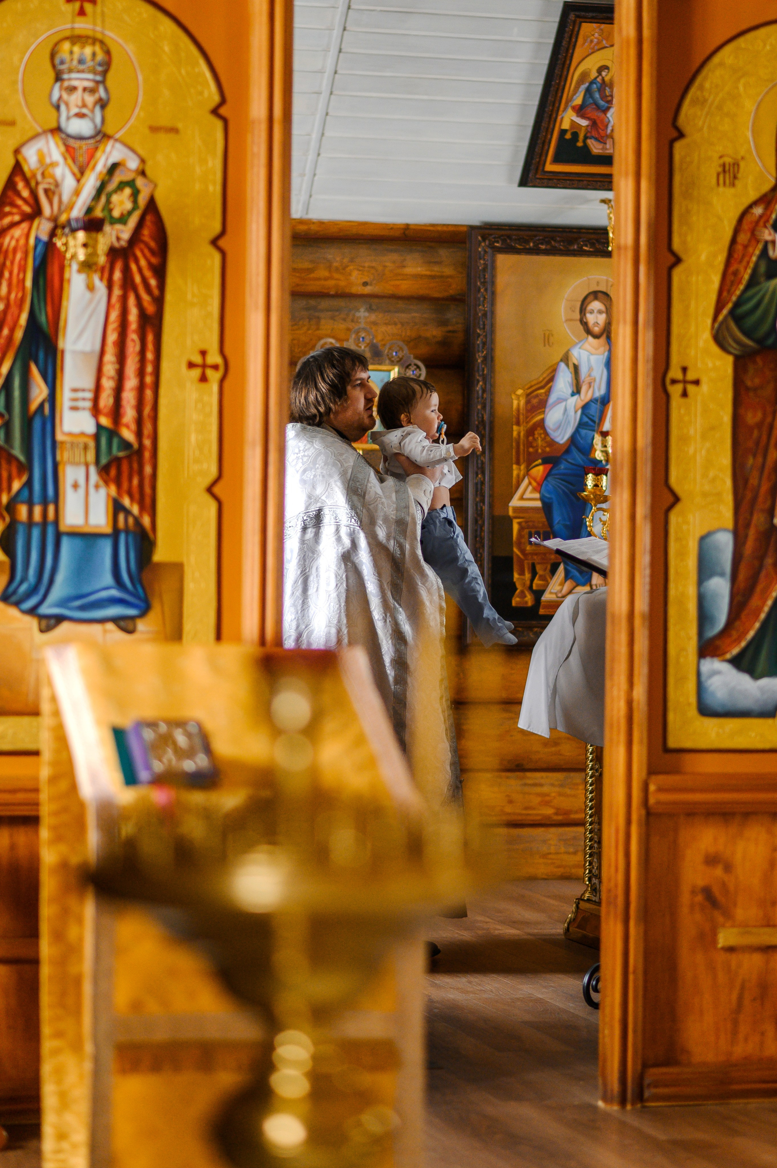 Крещение Севы. Храм во имя святого благоверного князя Дмитрия Донского (ГПЗ). Свадебный и семейный Фотограф в Пензе Татьяна Лапоногова