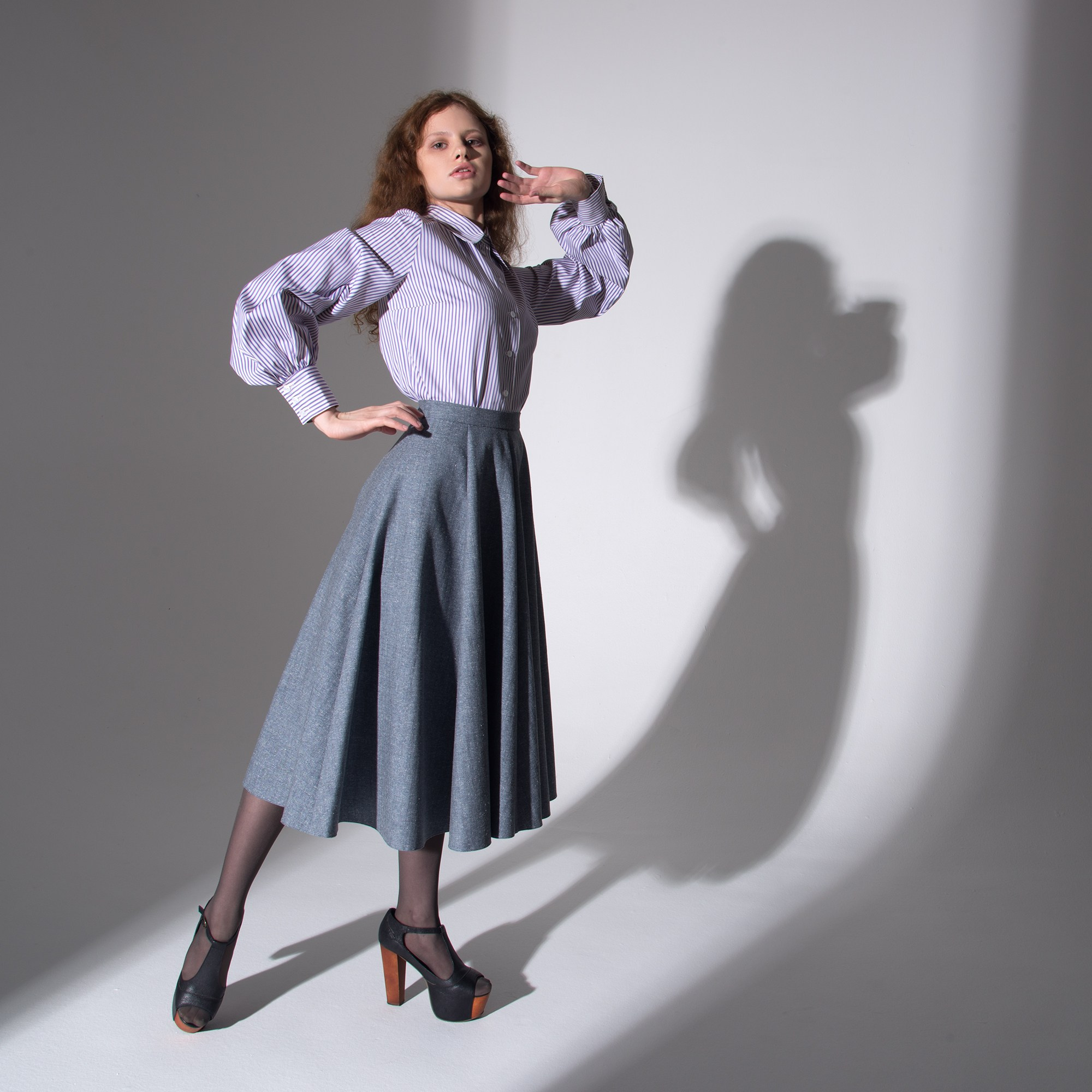 Съемка для бренда одежды. Фотограф Юлия Зимина