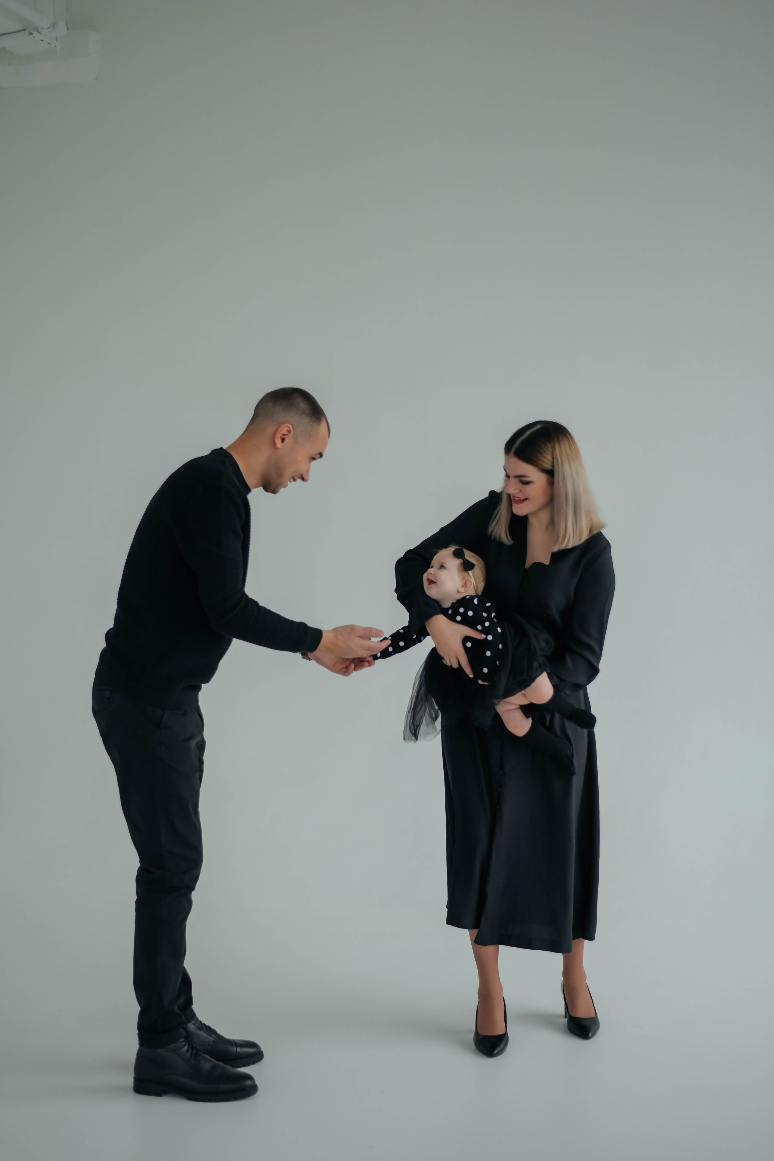 Семейная на циклораме. Фотограф Подольск