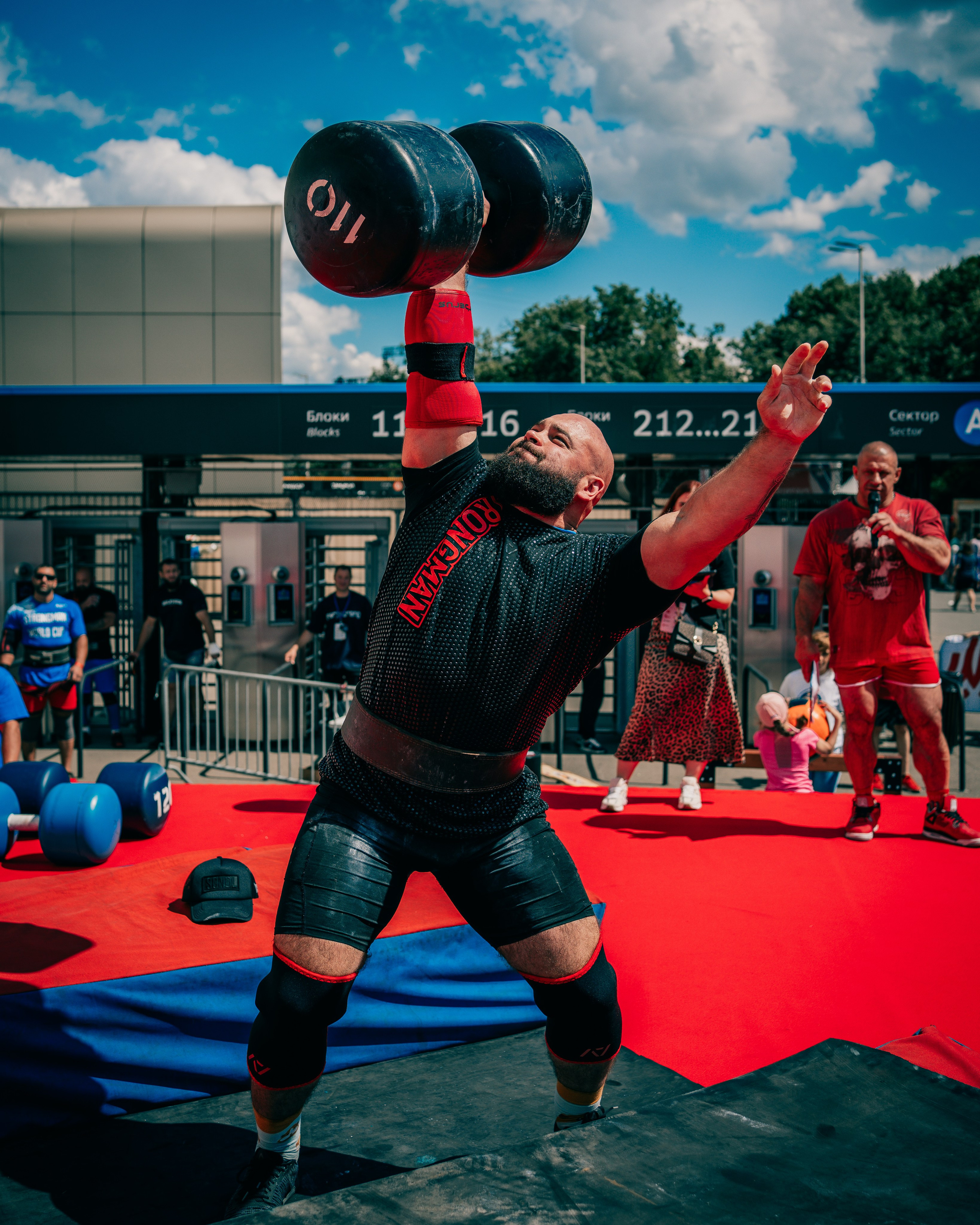 Съемка «Strongman World Cup»