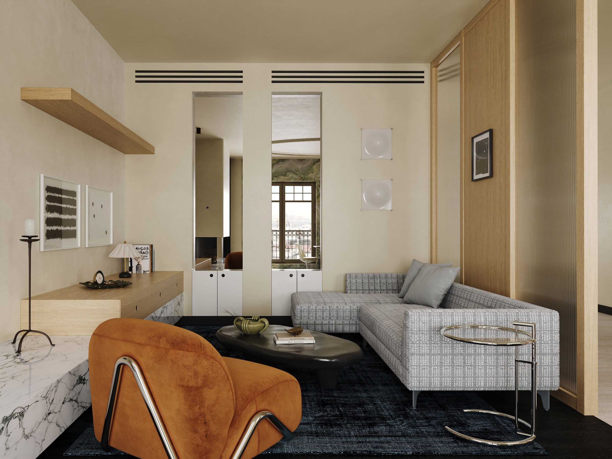 IDEALIST | BEREZIN INTERIORS DESIGN. Interior Visualization by Valerie Stetyukevich