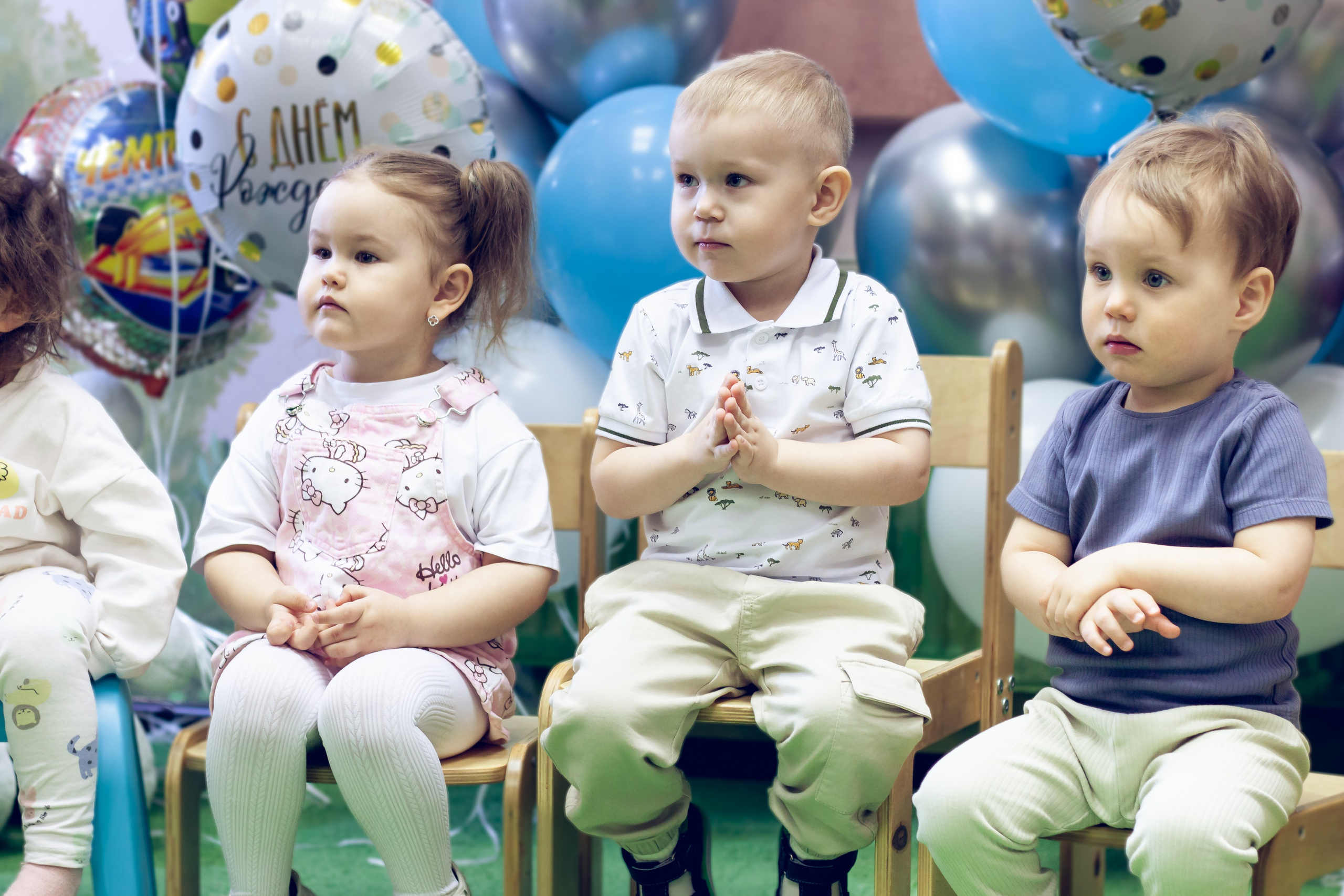 Детский день рождения в детском саду. Фотограф Екатеринбург