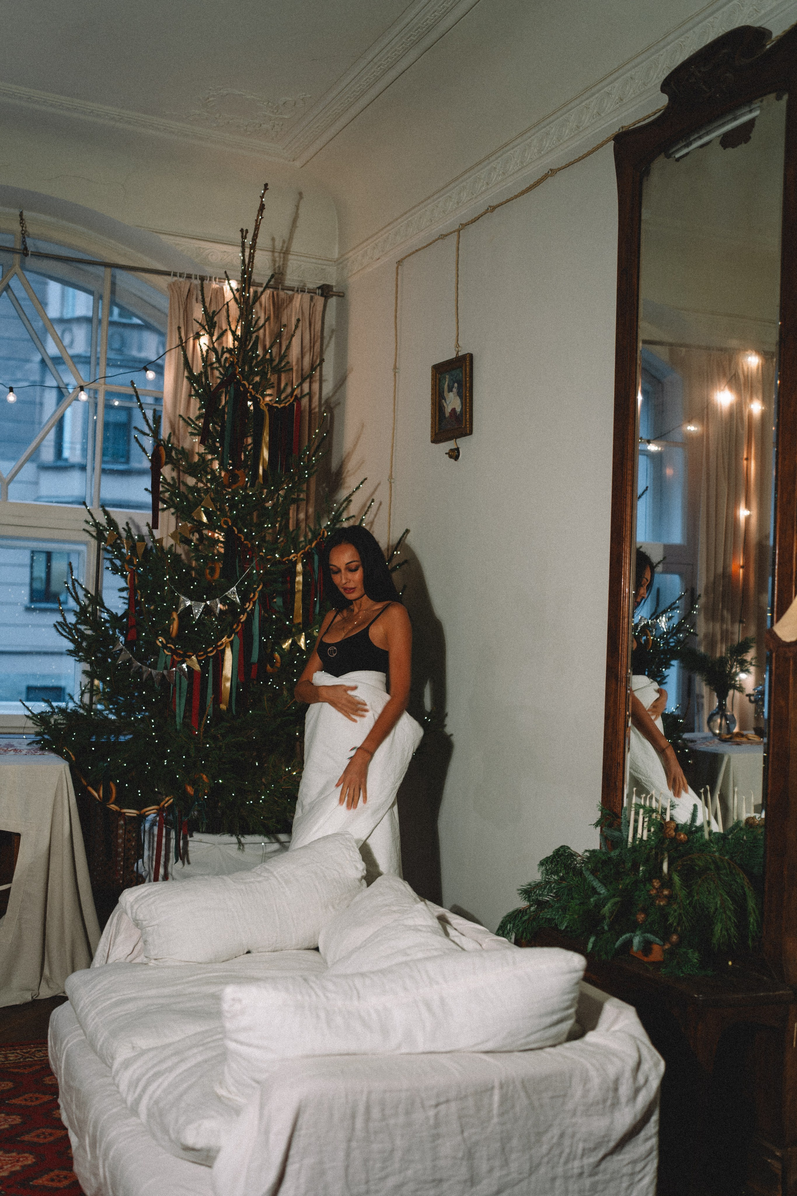 ФОТОСЕСИИЯ К НОВОМУ ГОДУ В АТМОСФЕРНОЙ СТУДИИВ ЦЕНТРЕ ПИТЕРАИ ВИНТАЖНЫЙ ОБРАЗ. Профессиональный фотограф, Санкт-Петербург — Виктория Богомолова