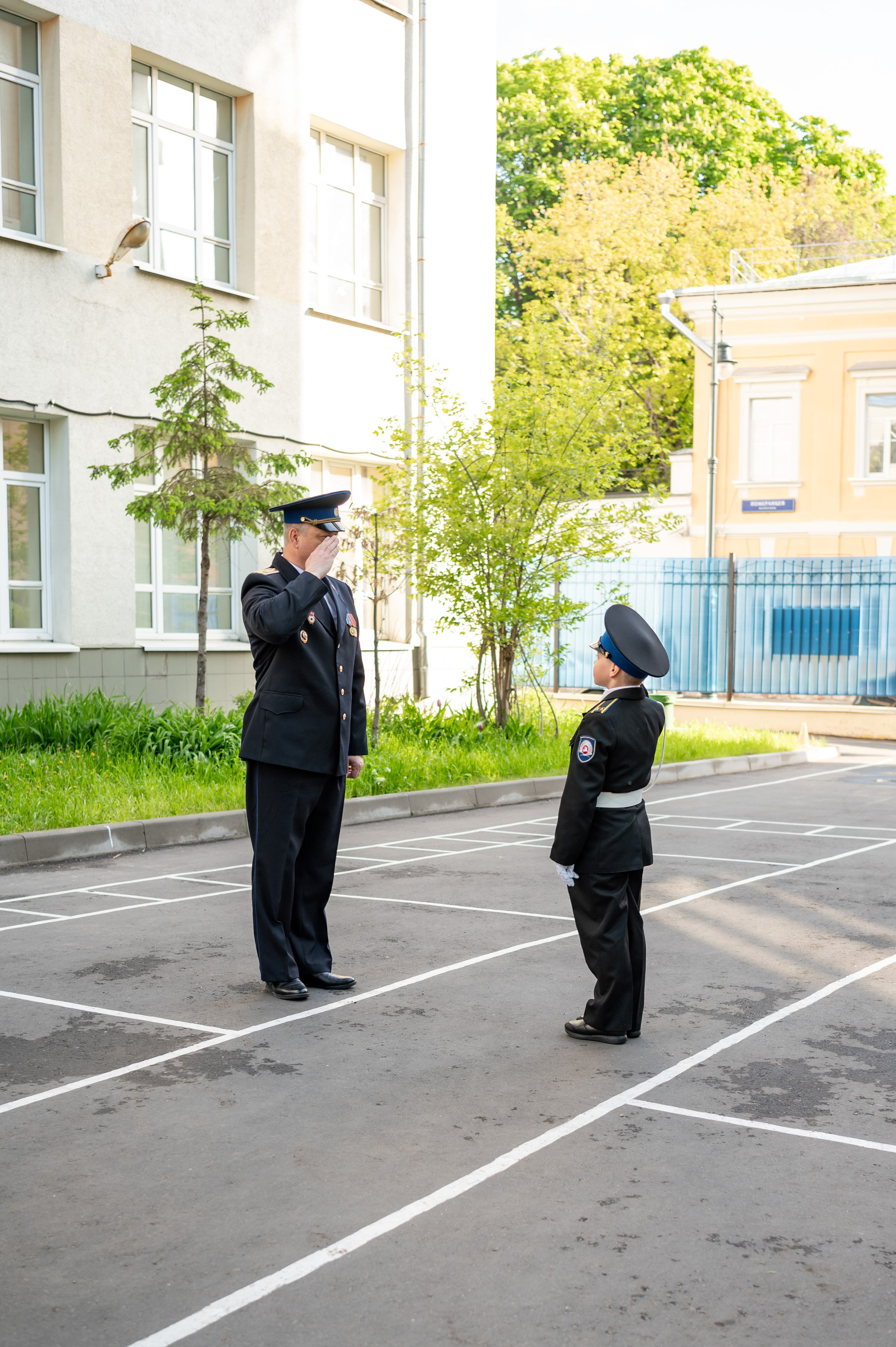 Фотосессия Присяги кадетов «Школа 1231 им. В. Д. Поленова». Детский и семейный фотограф г. Москва Оксана Катаджи