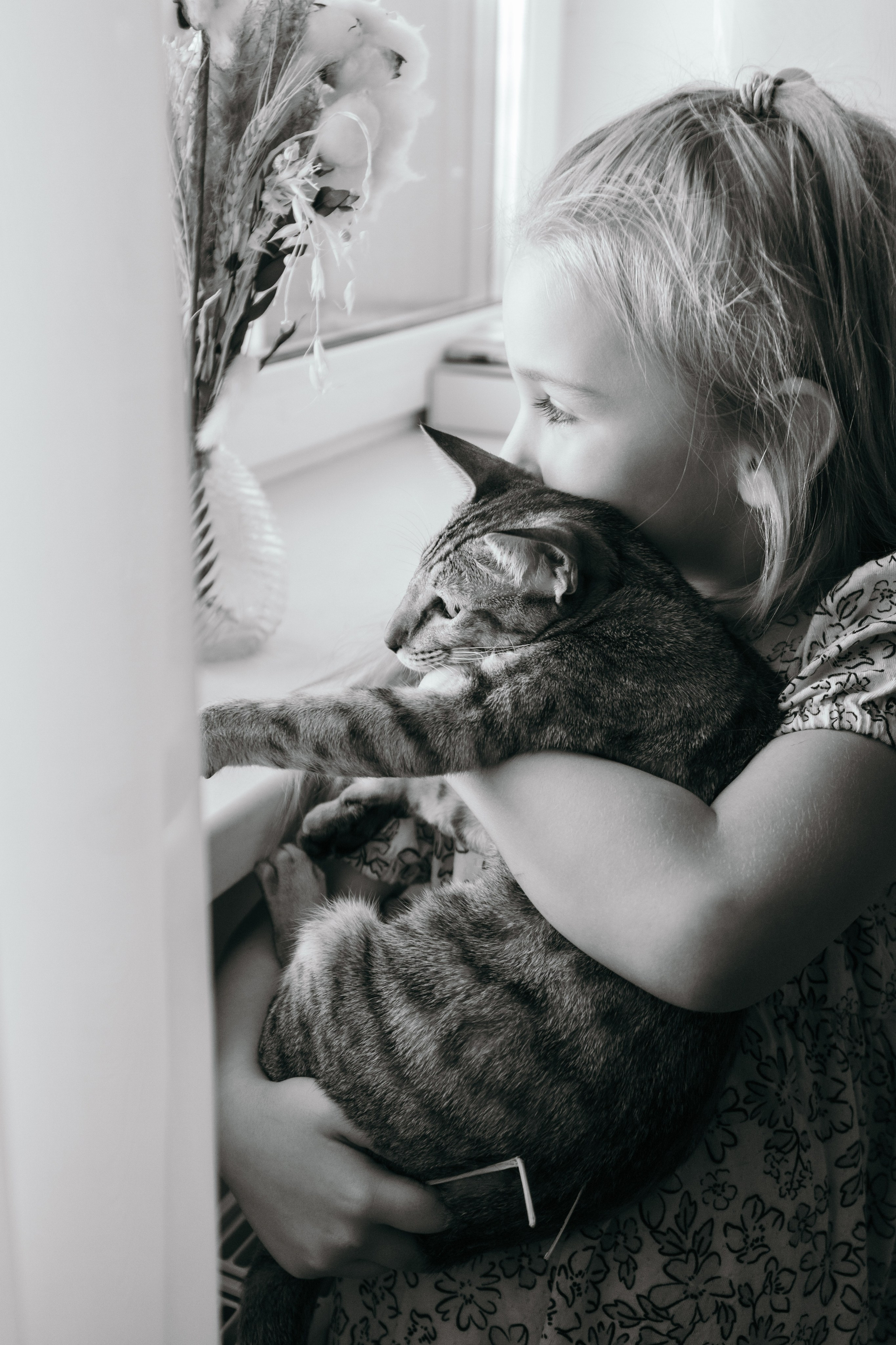 Семья и кошки. Фотограф Елена Балакина (Челябинск)