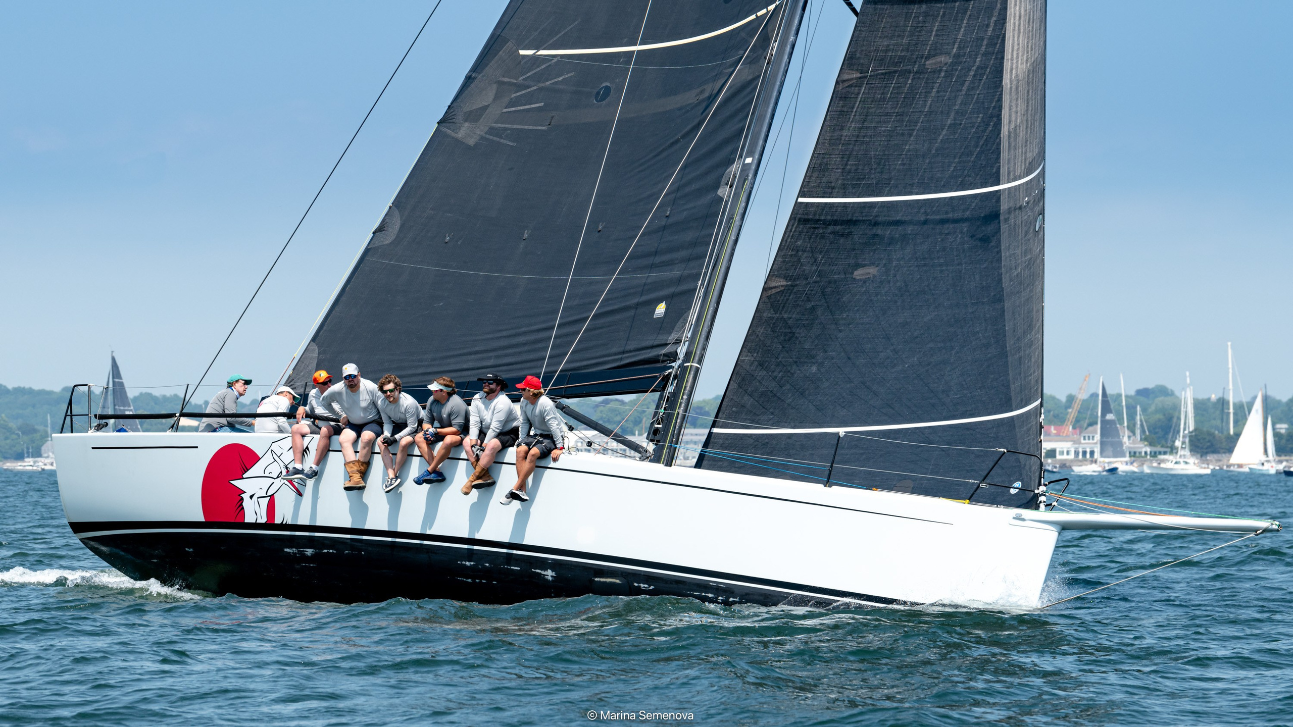 The lates shoot. Sailing Photographer Marina Semenova