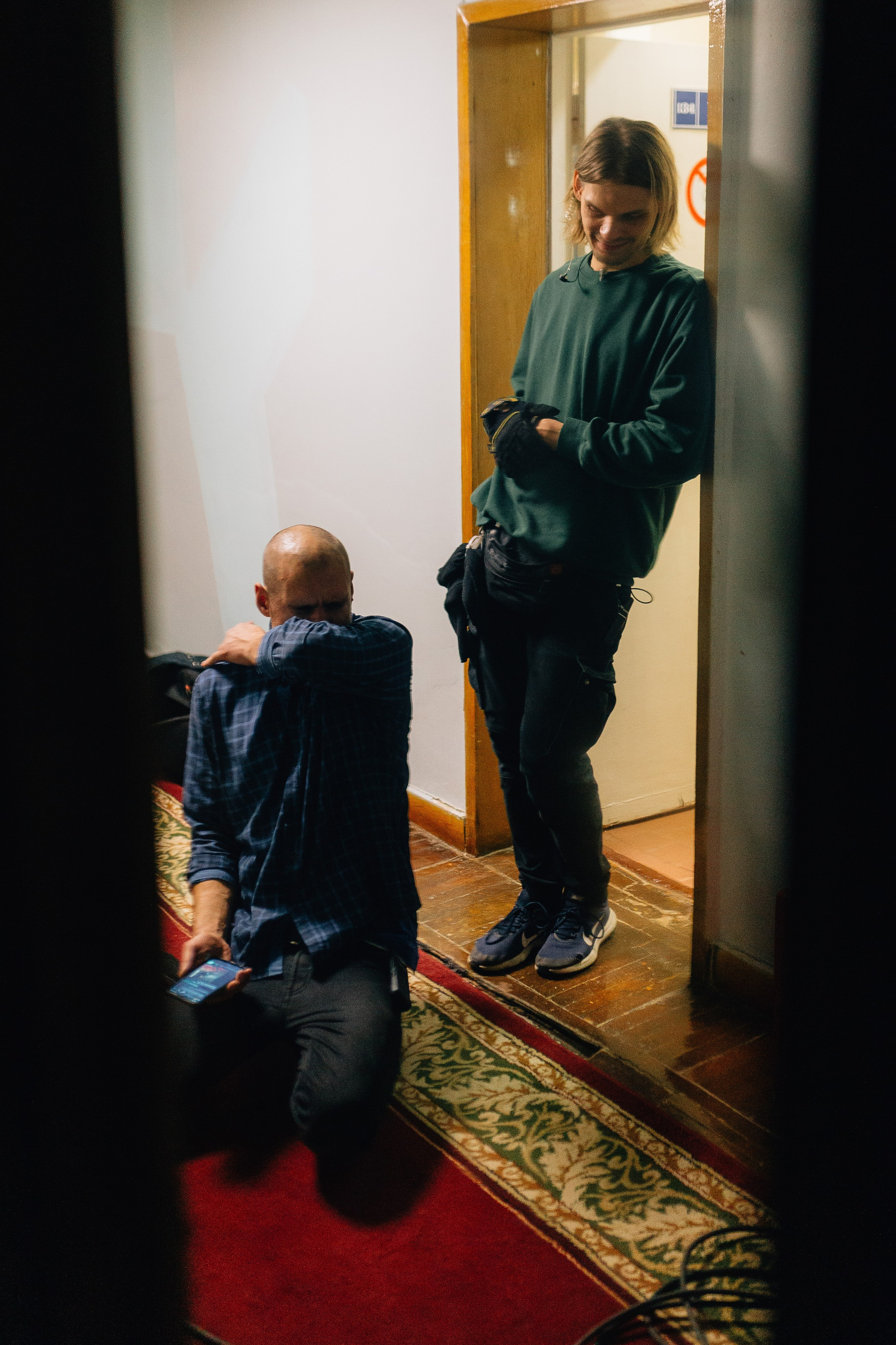 Back stage — съемка фильма. Свадебный фотограф в Москве Арчылан Николаев