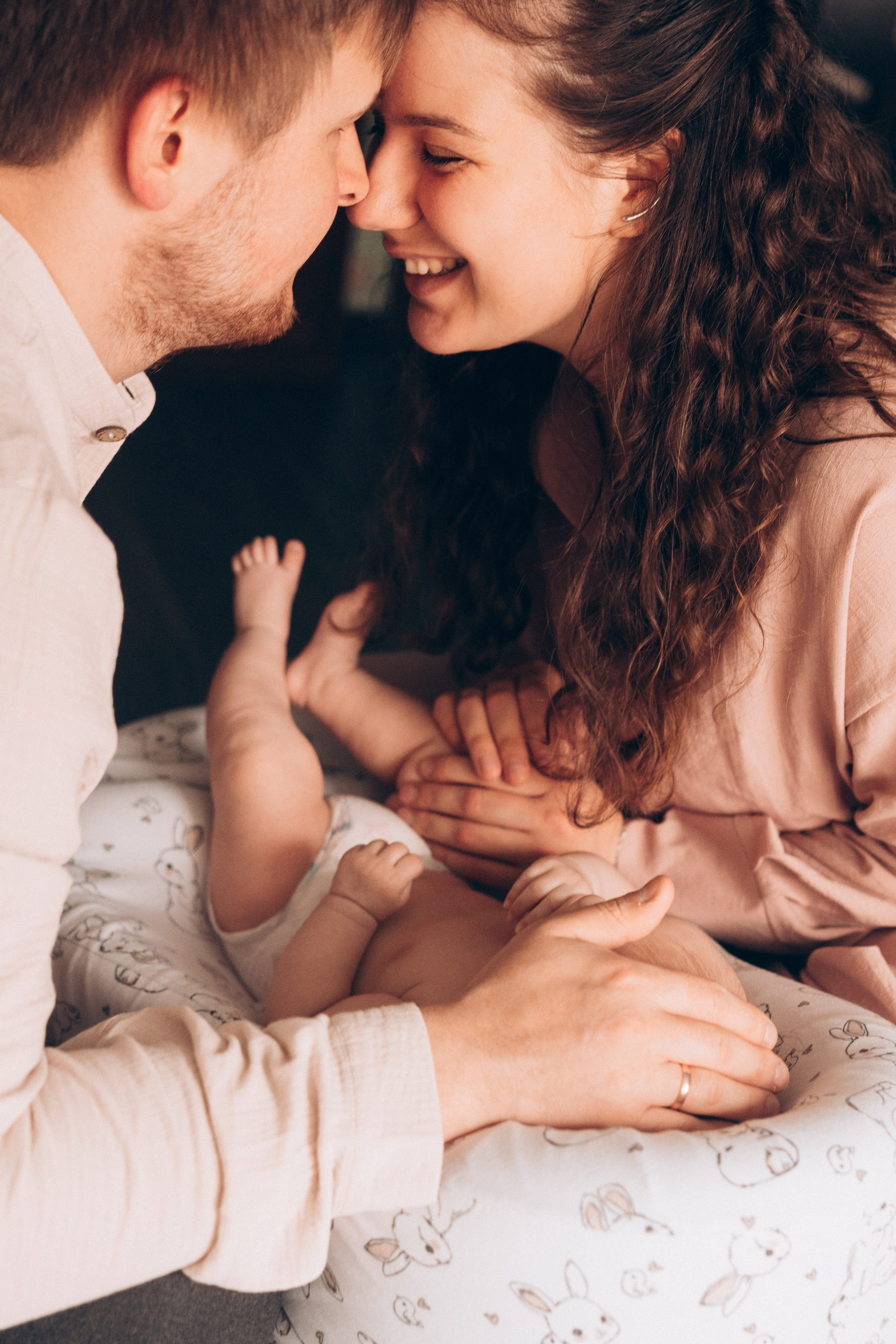 3 месяца дома. Семейный, ньюборн фотограф, фотограф на роды в Москве, Виктория Тюльдюкова