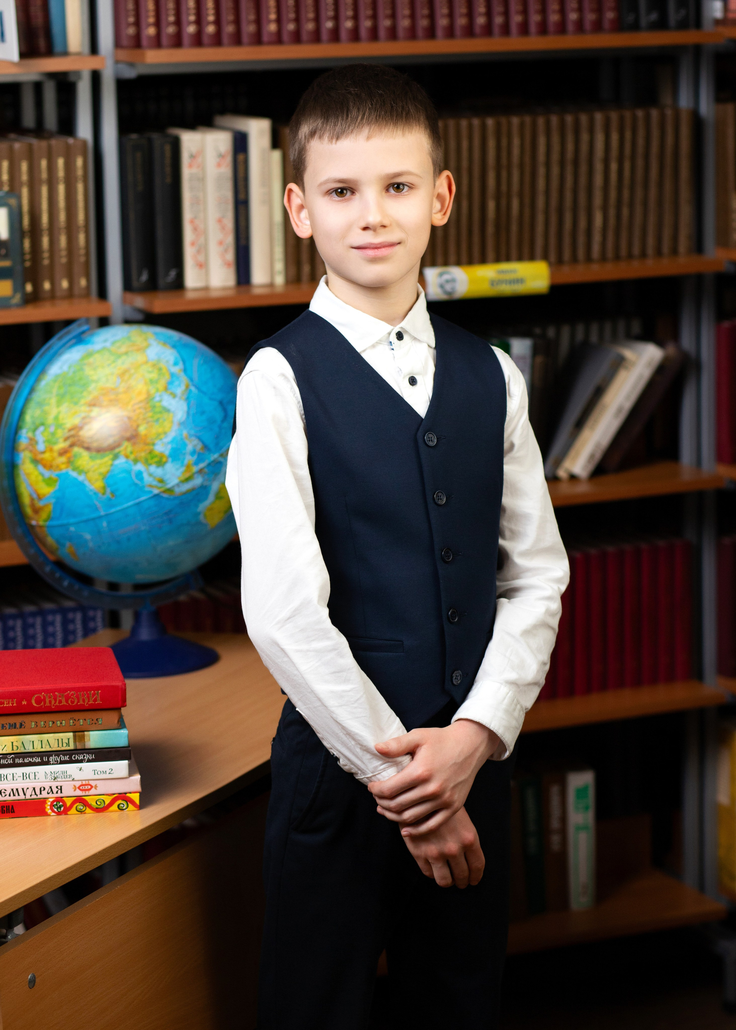 Детский портрет. Выпускная фотография. Начальная школа 4 класс