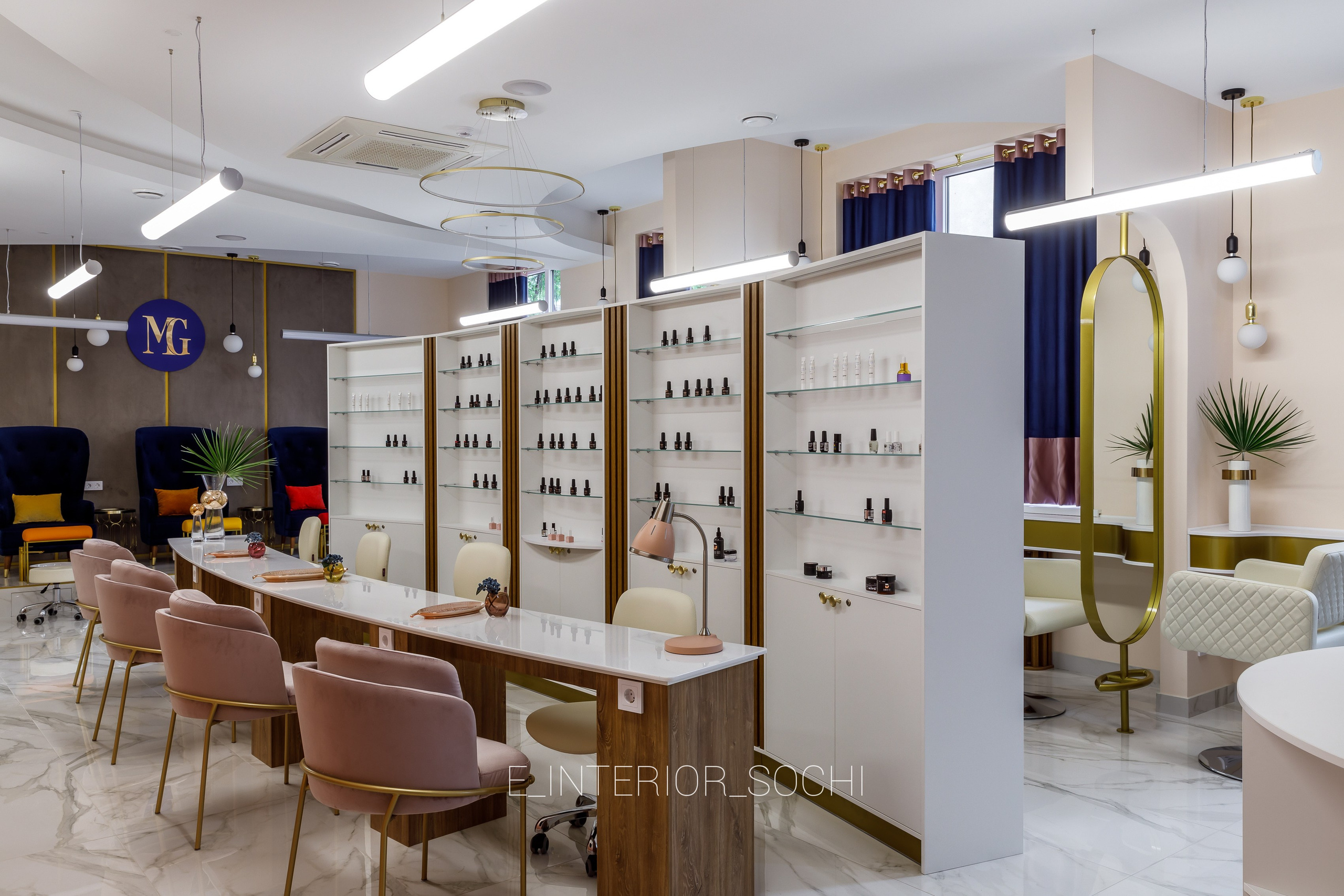 BEAUTY_MIGAL. Дизайн интерьера Евгения Тисленко