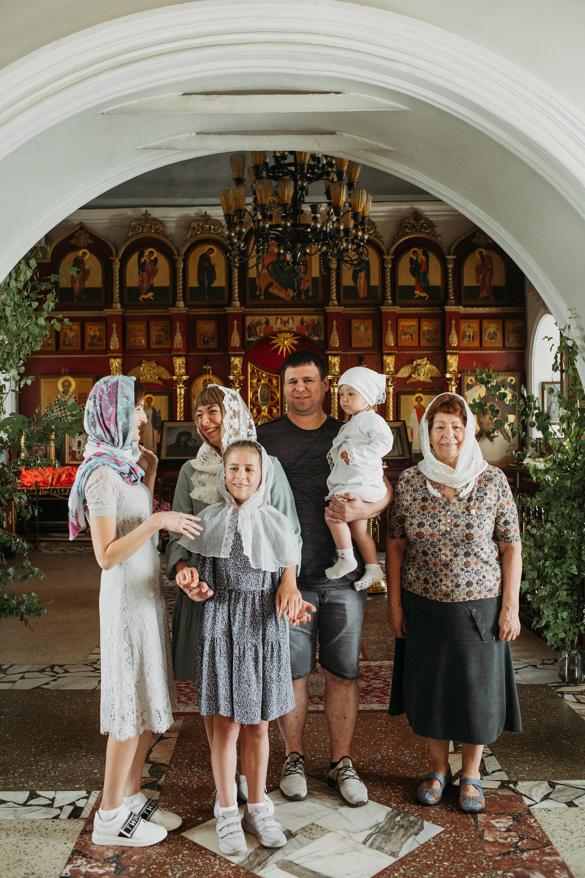 Крещение. Спасский храм с. Коларово. Семейный фотограф Томск