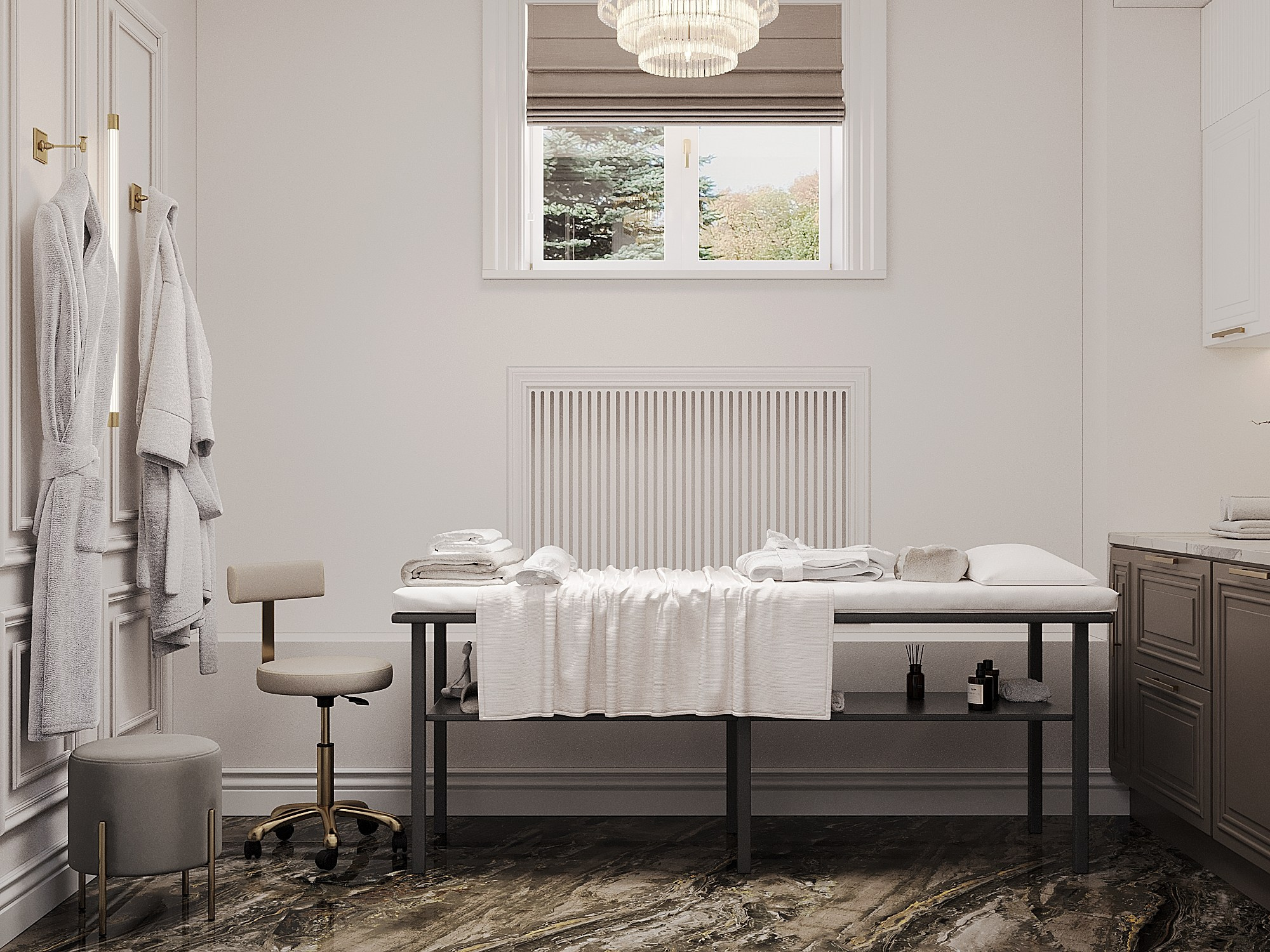 Салон красоты на Беговой. Hedonist design. Дизайн интерьера комфорт и бизнес класса. Москва и весь мир