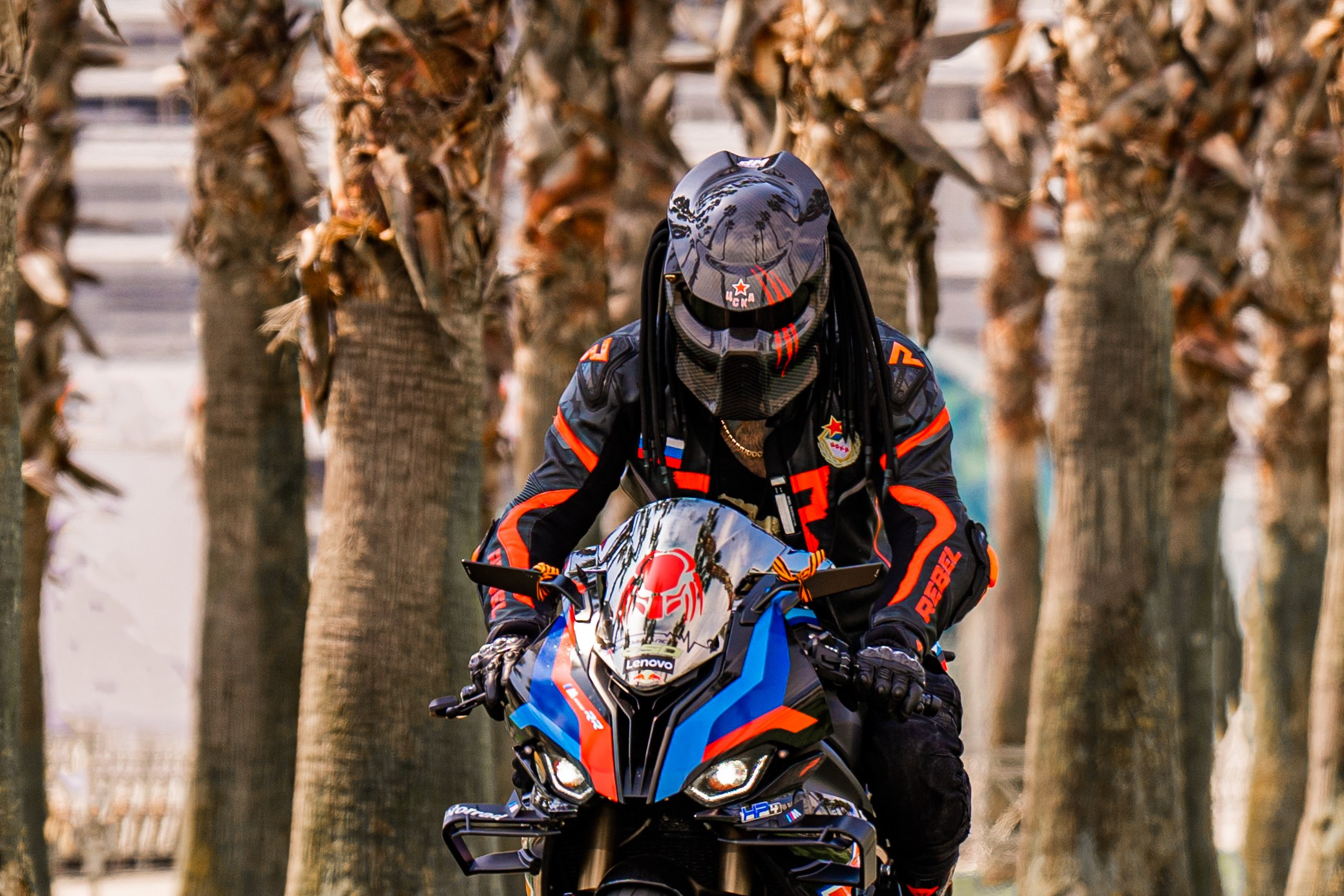 Фотосессия на байке