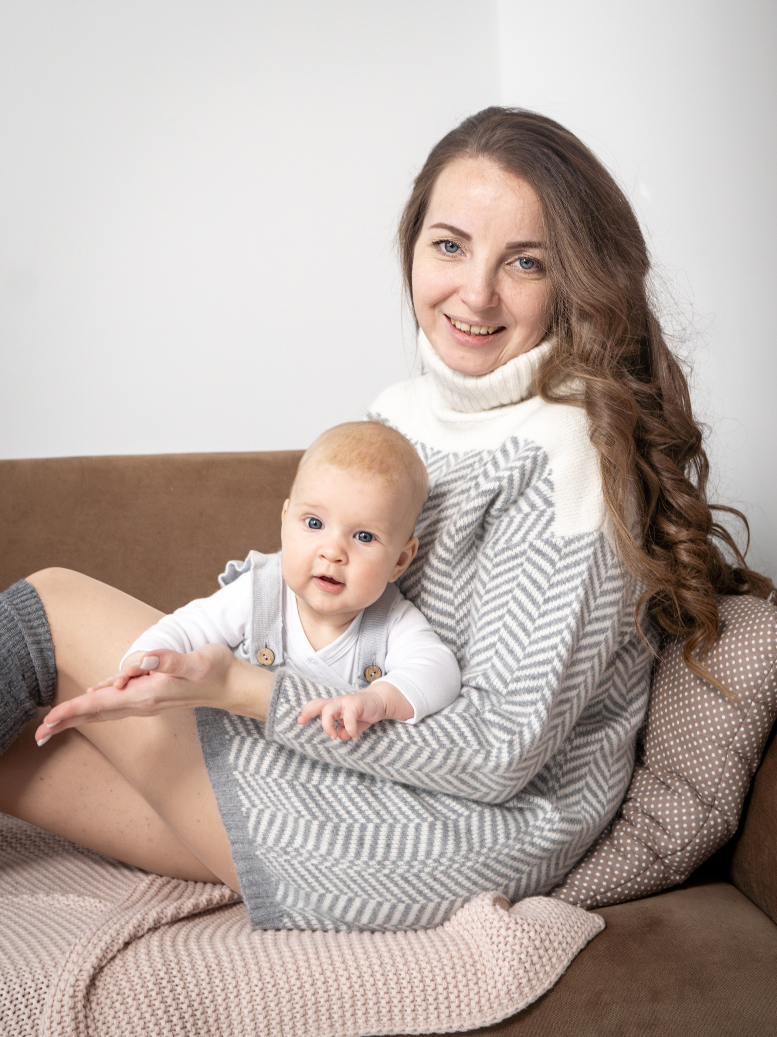 С самоедской лайкой. Фотограф Зинаида Евдокимова