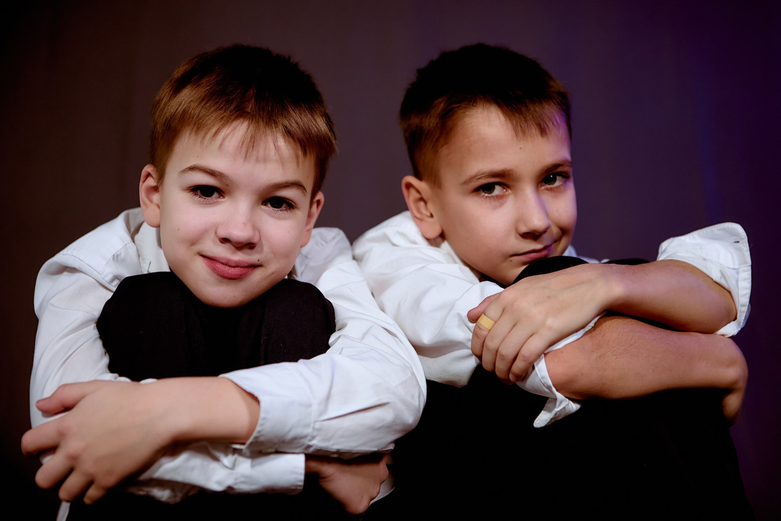 Серия школьных фотосессий учеников 4-го класса