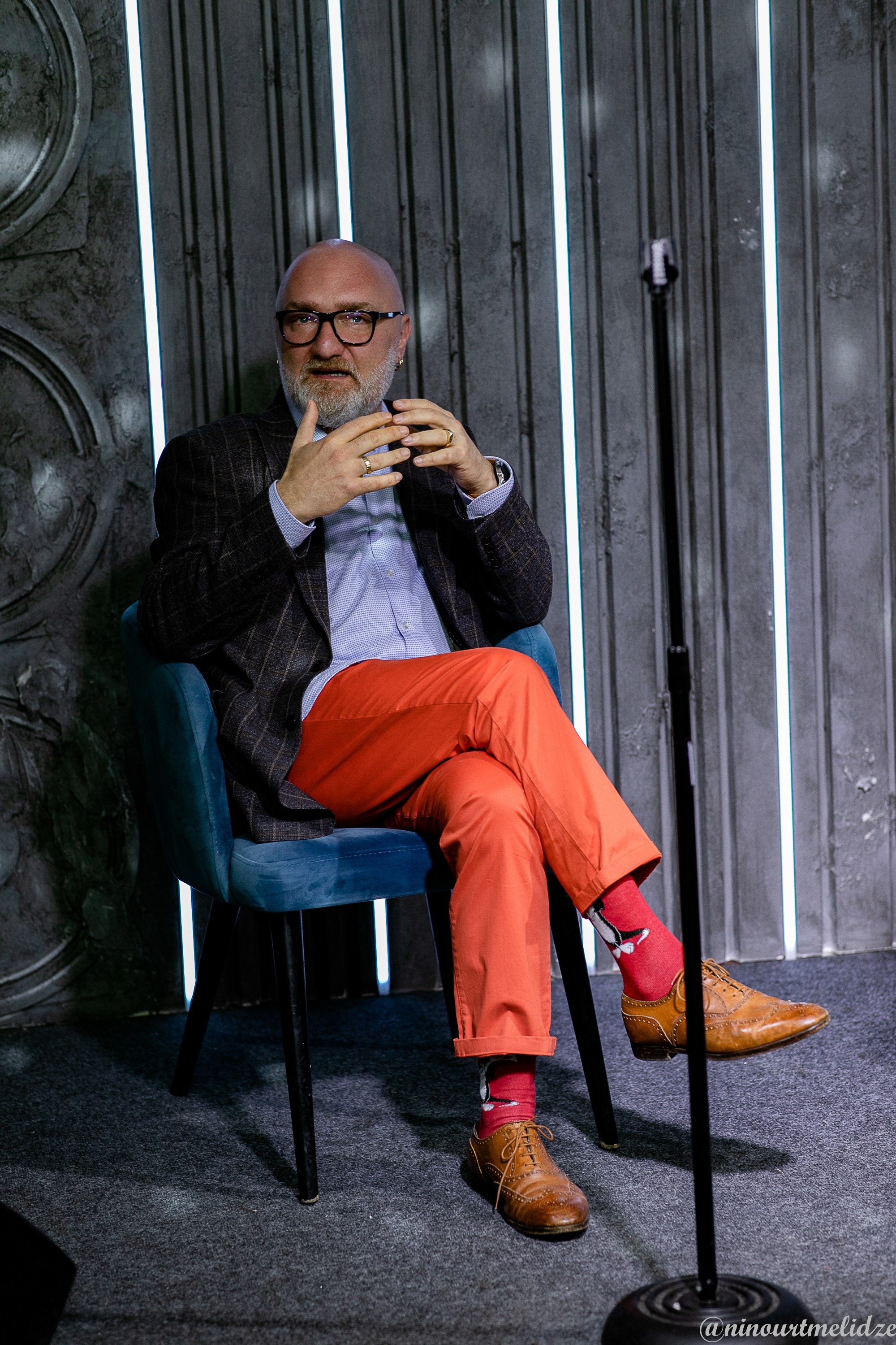 Пресс конференция Kevin Maccoy. Art photographer Nino