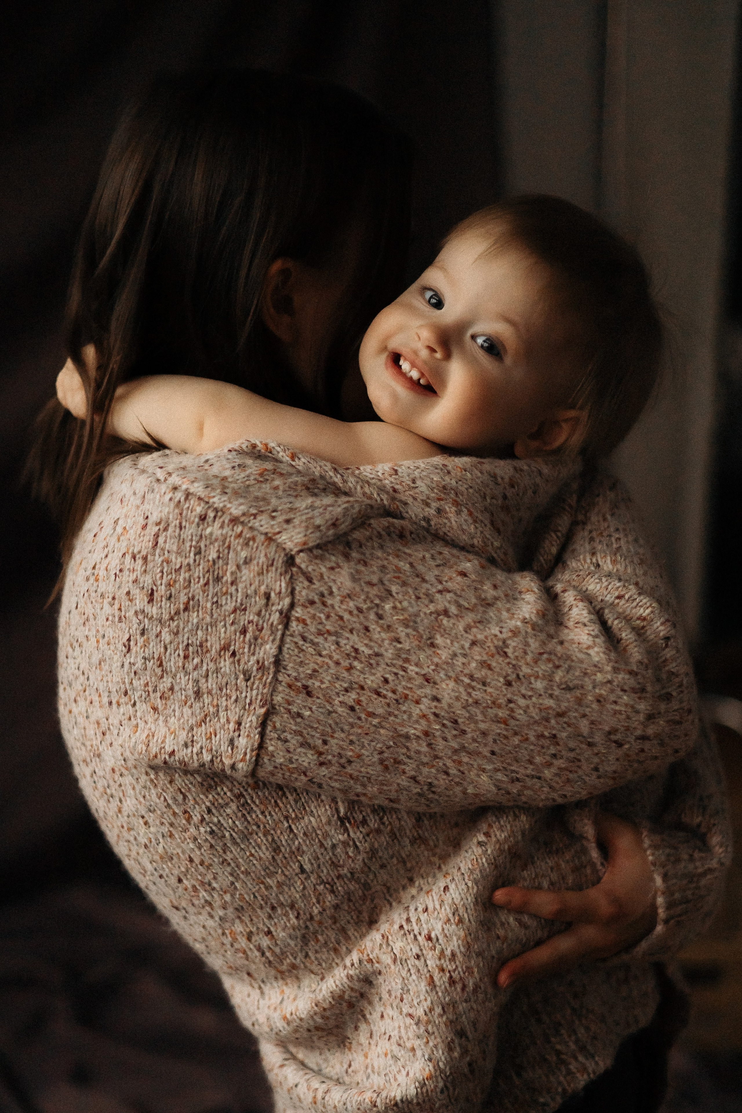 Сабина с мамой и папой