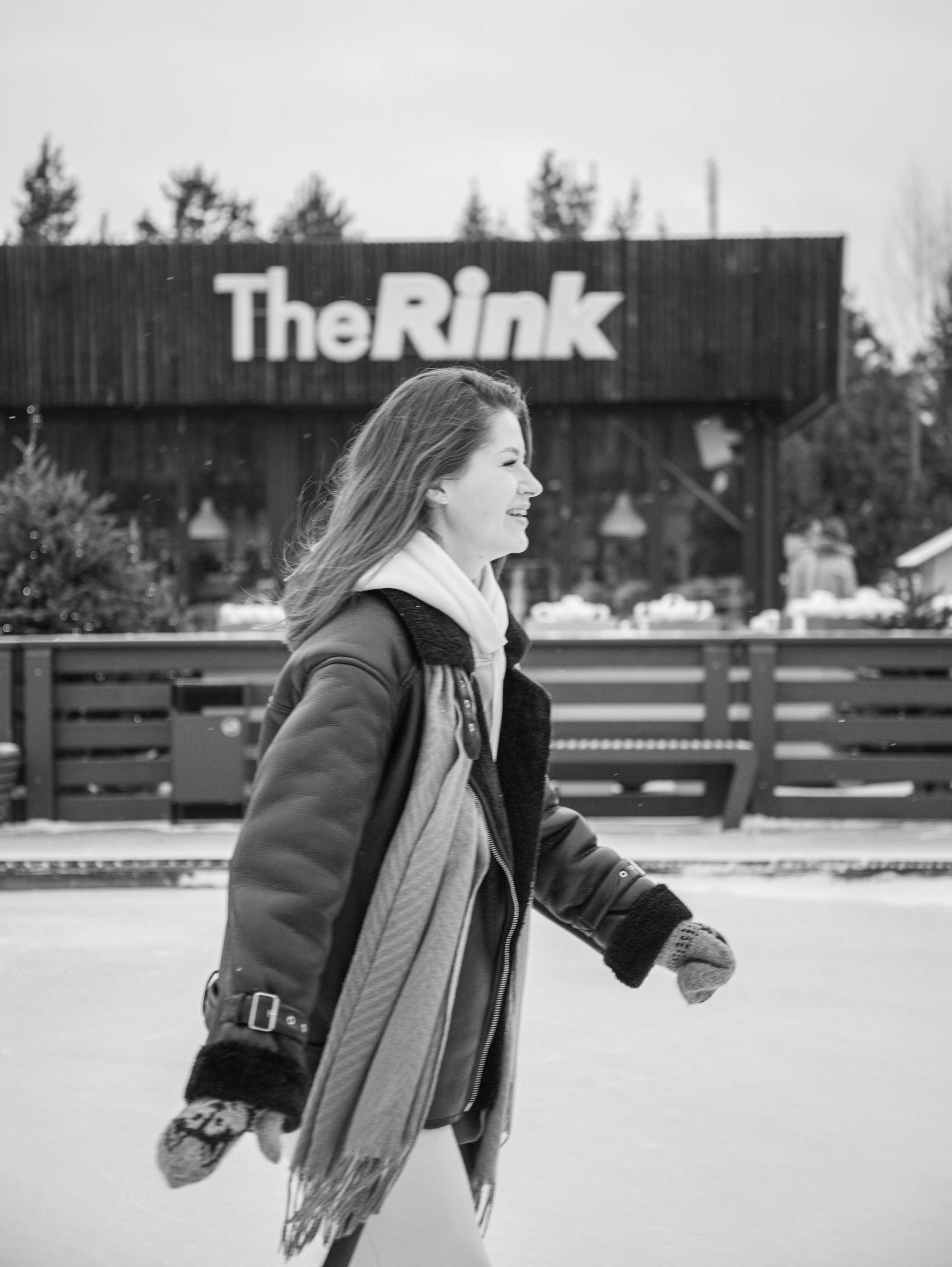 На катке. Свадебный и семейный фотограф в Москве Мила Широких