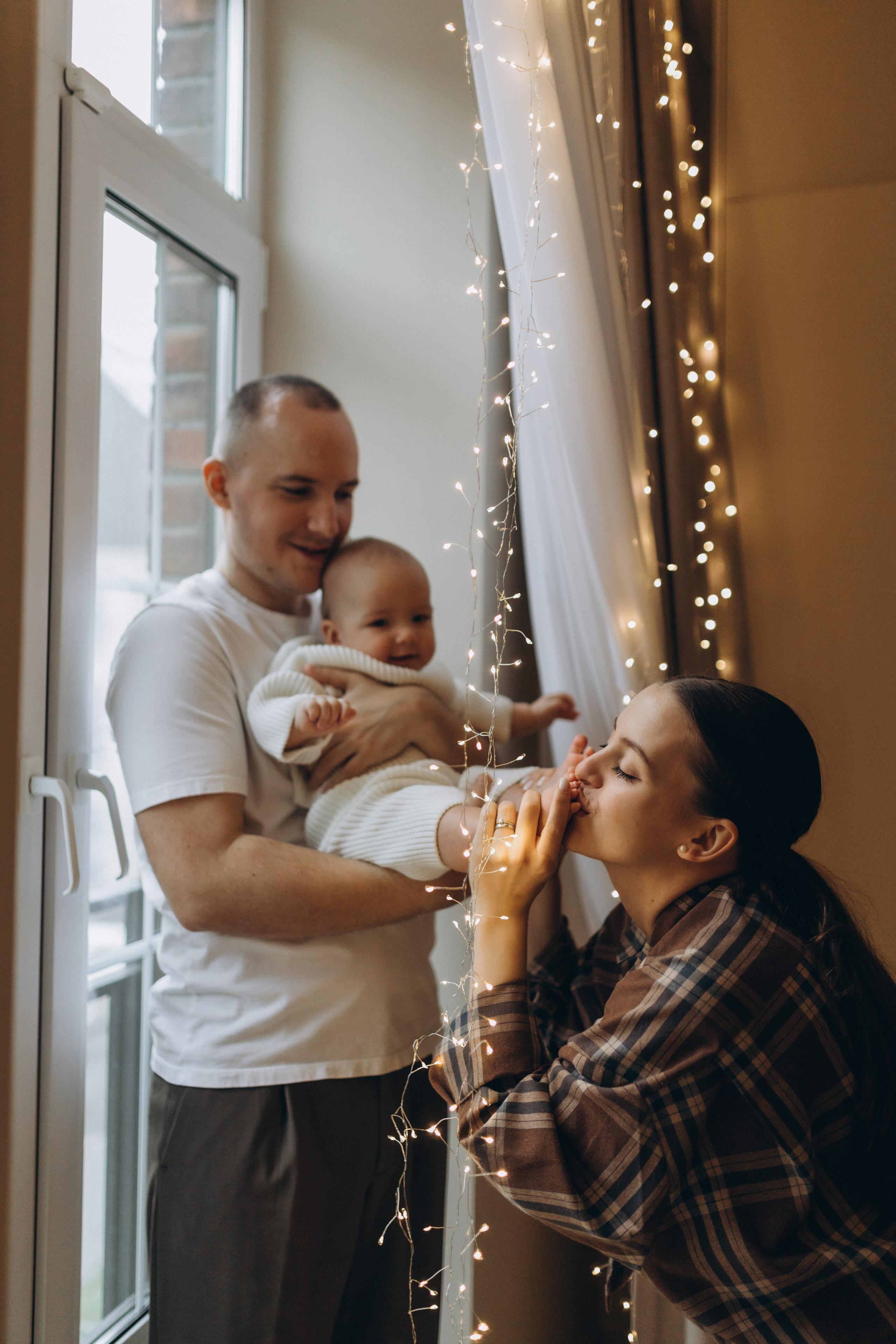 Домашняя новогодняя история про Леона. Семейный фотограф Мария Маркова Москва и Одинцово