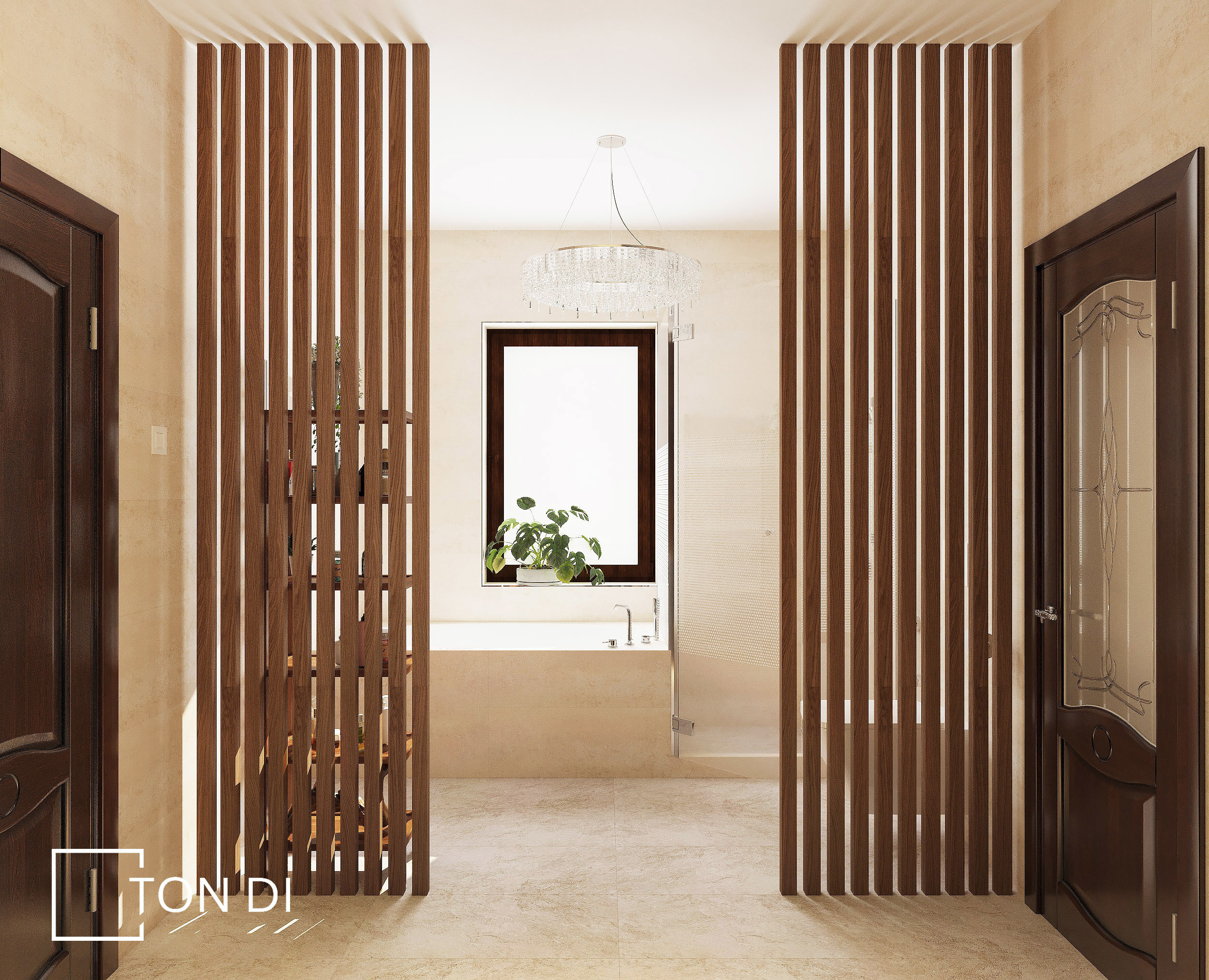 Дизайн-проект ванных комнат для семейной пары М&М г. Краснодар. Дизайнер интерьера квартир и частных домов