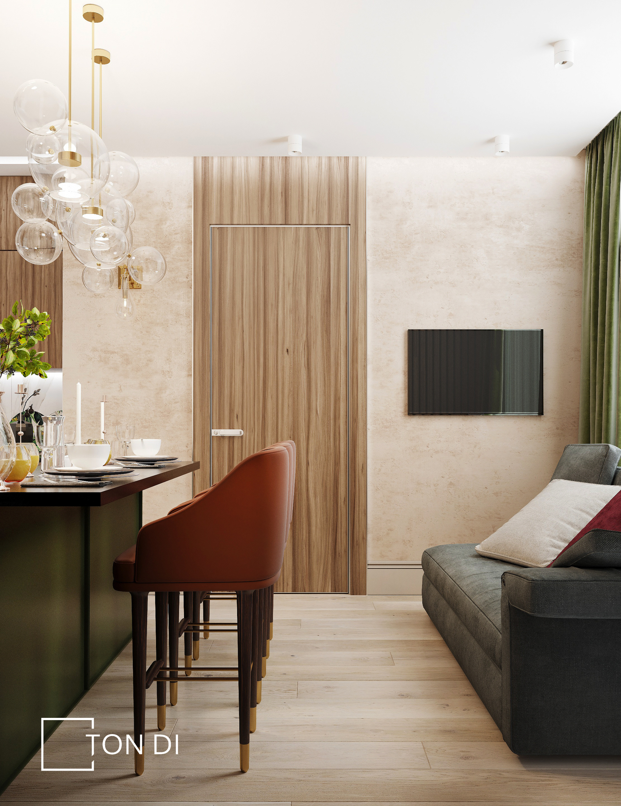 Квартира для Анны г. Москва. Дизайнер интерьера квартир и частных домов