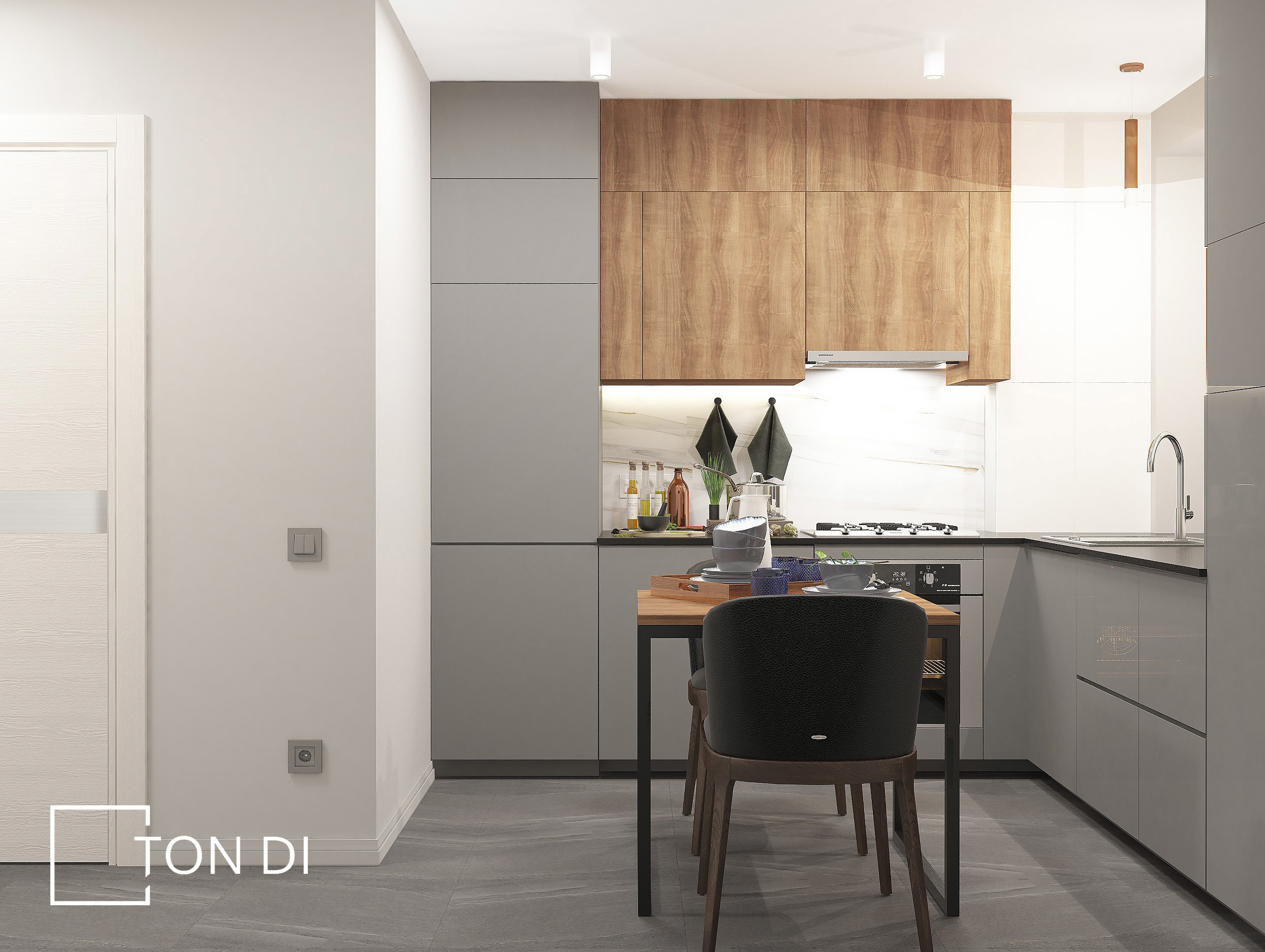 Двухкомнатная квартира г. Гатчина. Дизайнер интерьера квартир и частных домов