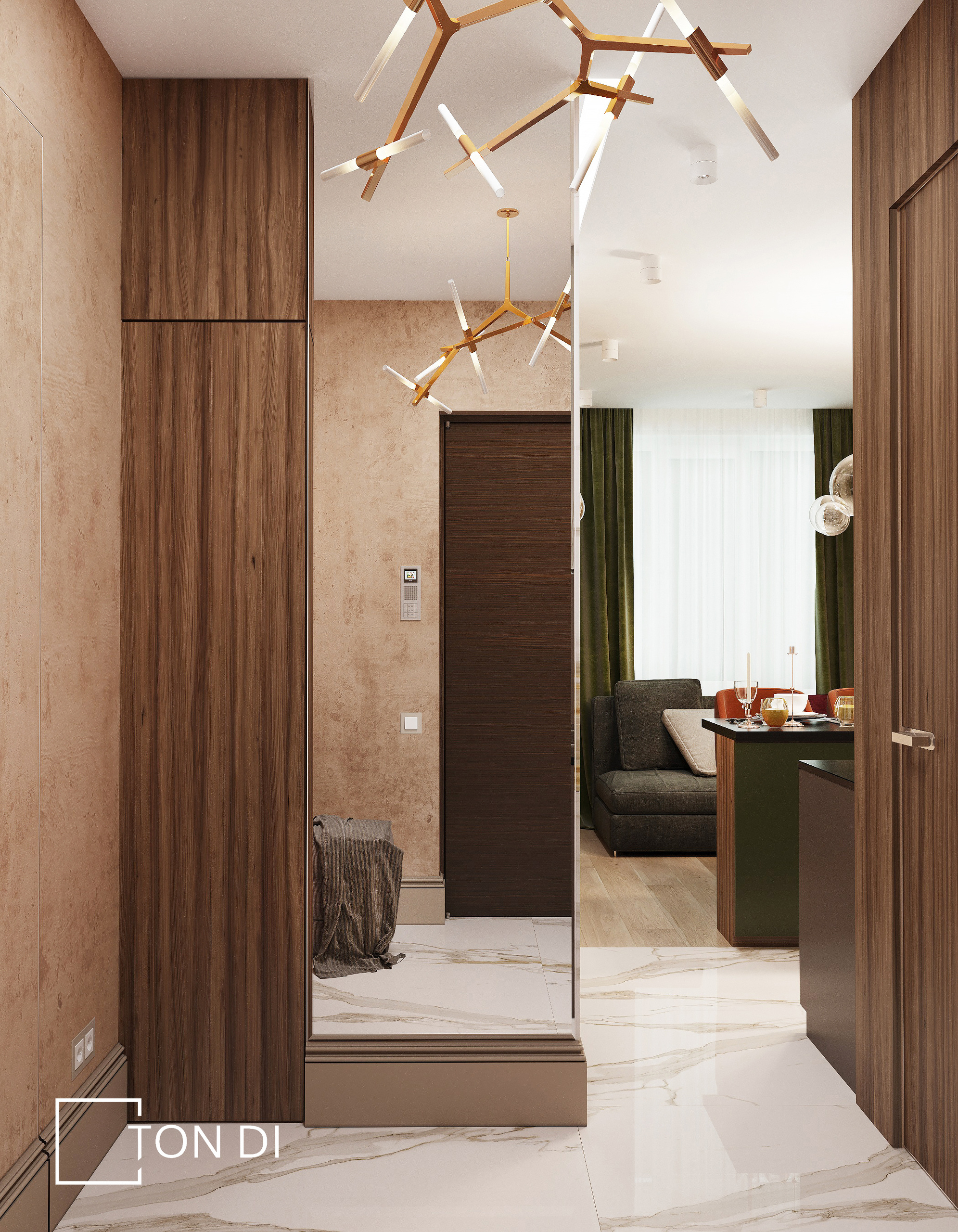 Квартира для Анны г. Москва. Дизайнер интерьера квартир и частных домов