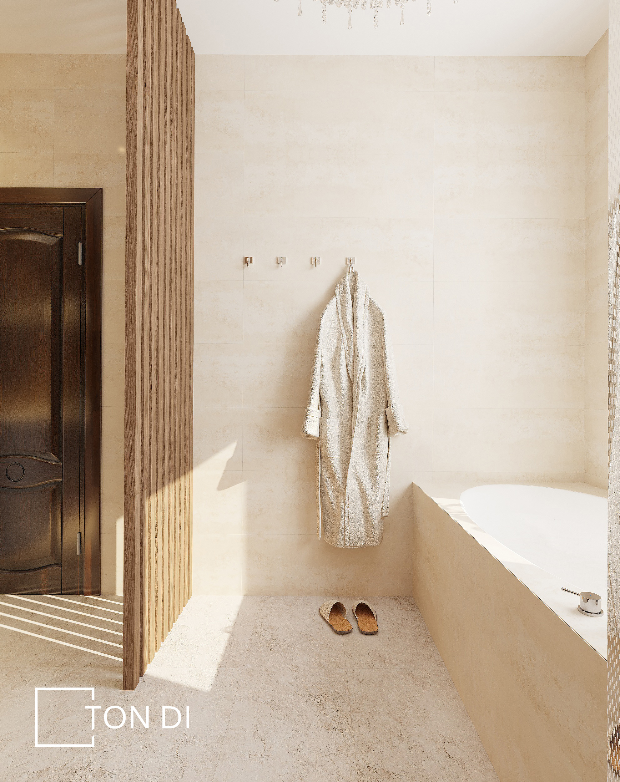 Дизайн-проект ванных комнат для семейной пары М&М г. Краснодар. Дизайнер интерьера квартир и частных домов