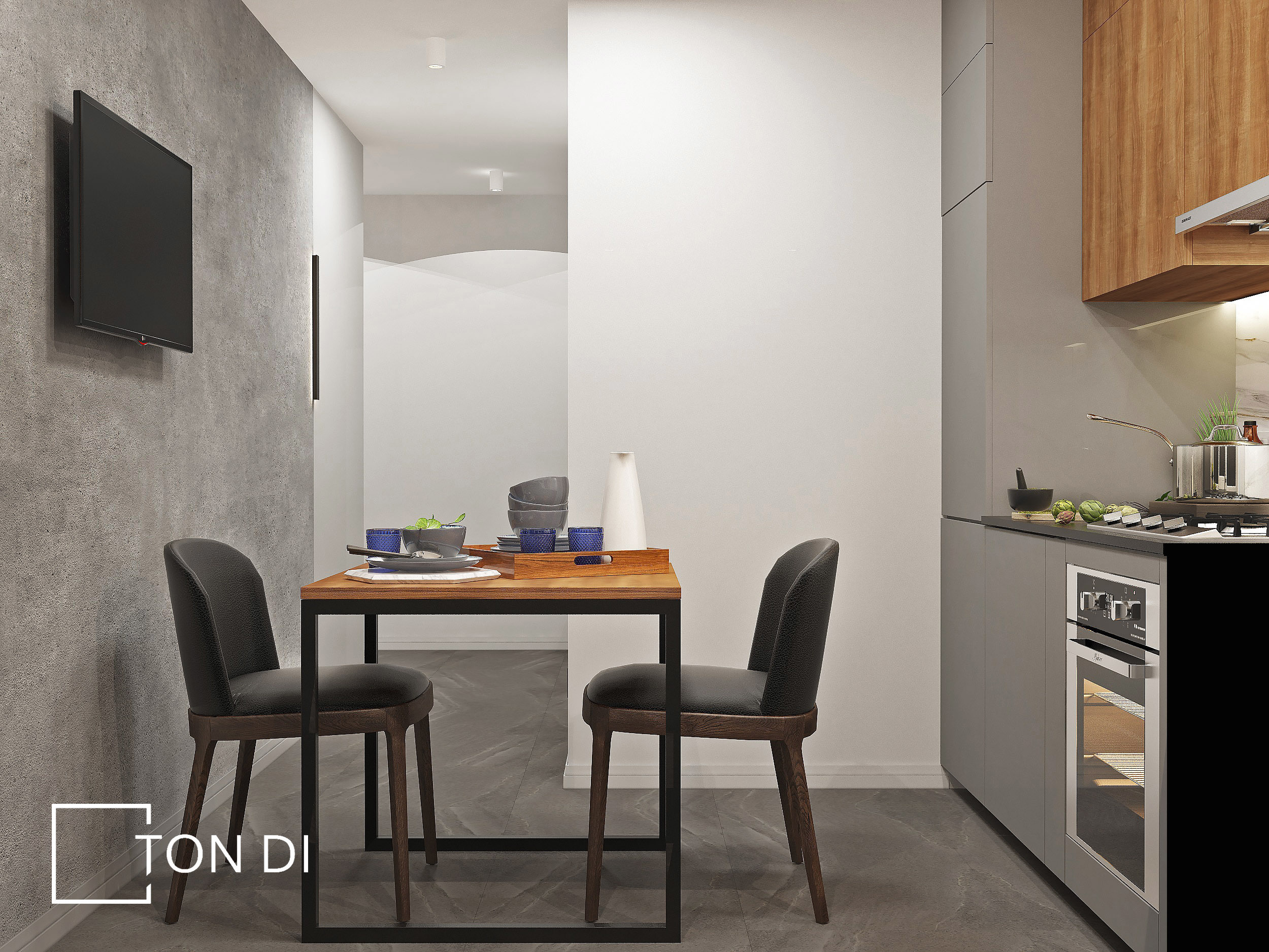 Двухкомнатная квартира г. Гатчина. Дизайнер интерьера квартир и частных домов