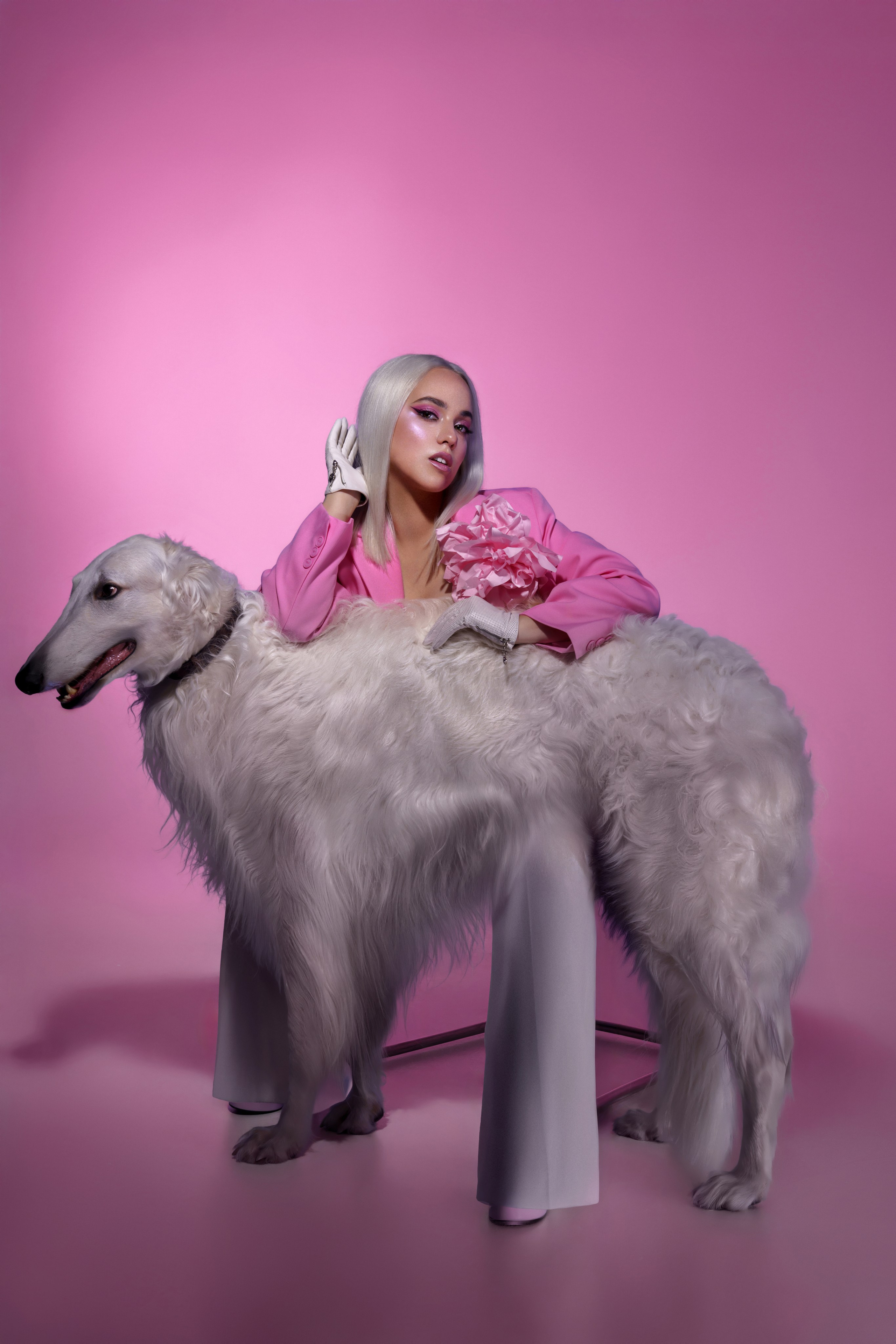 Настя с борзыми. Fashion фотограф в Москве Марина Габдулина