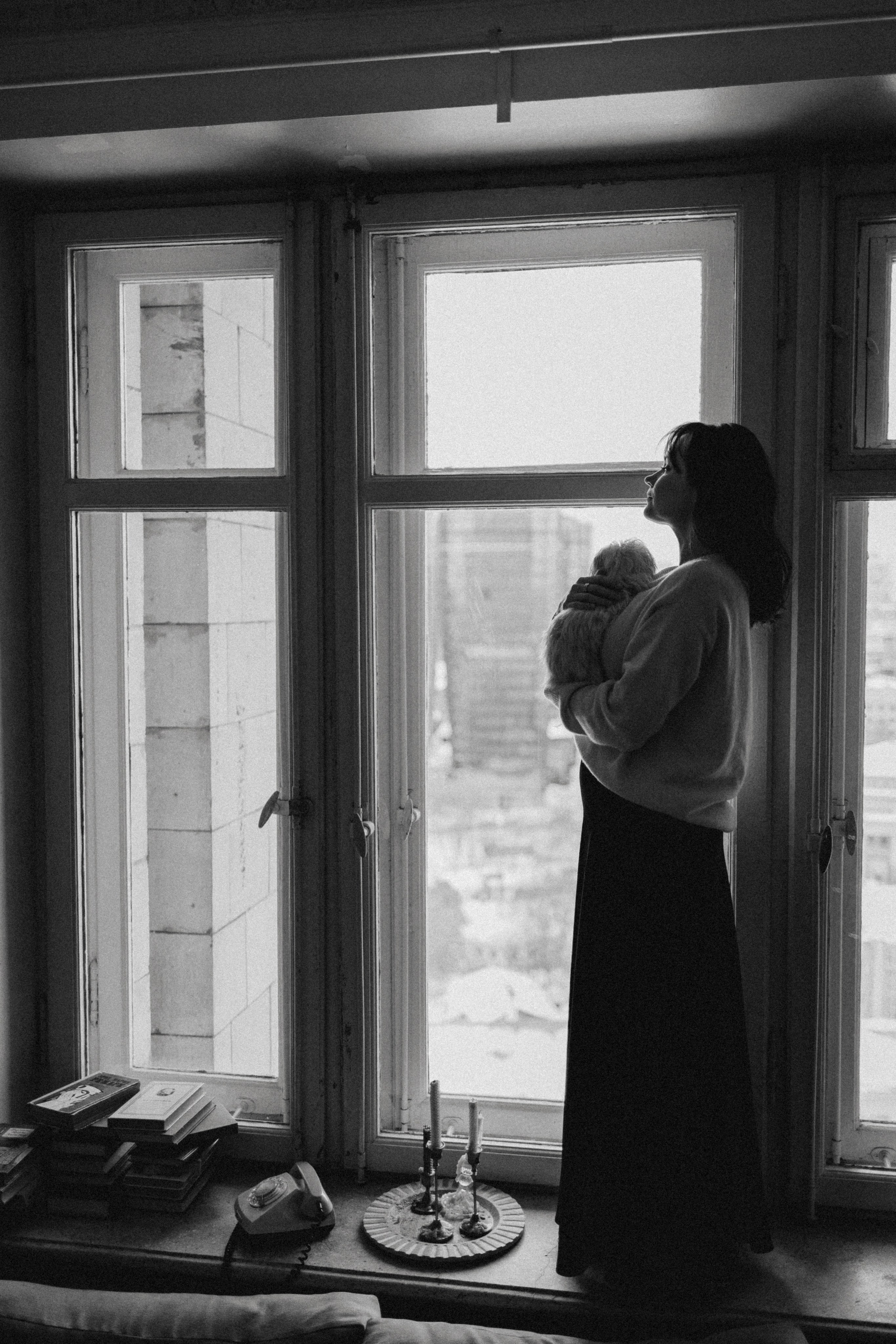 Оля и Бри. Фотораф — анималист Мария Шистка