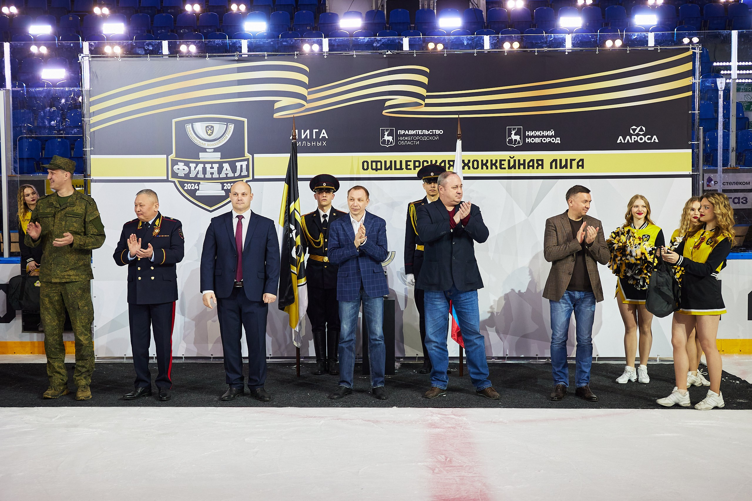 Репортаж. Офицерская хоккейная лига 2025 год. Спортивный фотограф Некрасов Денис