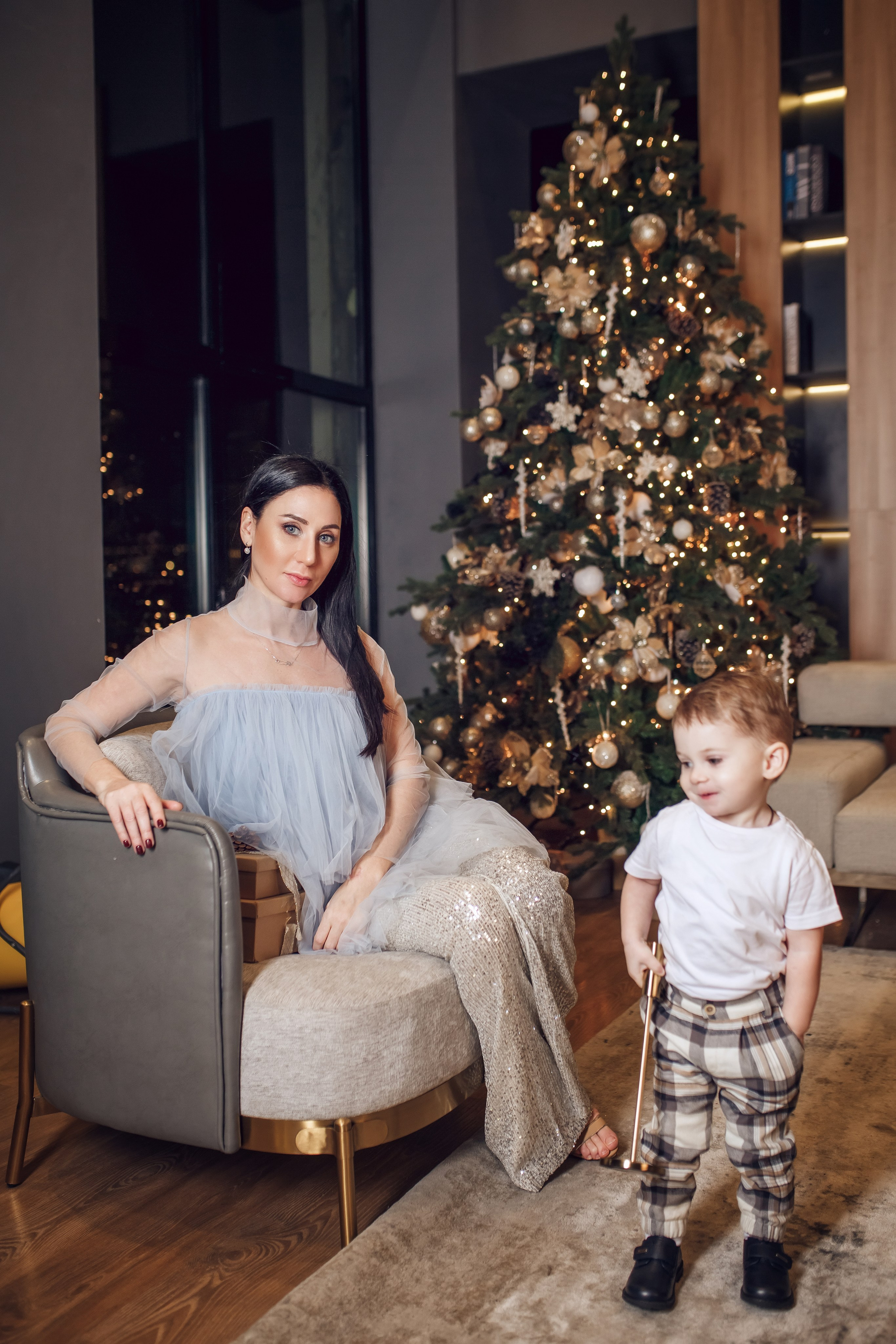 Олеся и Ярослав. Фотограф на Крещение, семейный фотограф в Москве