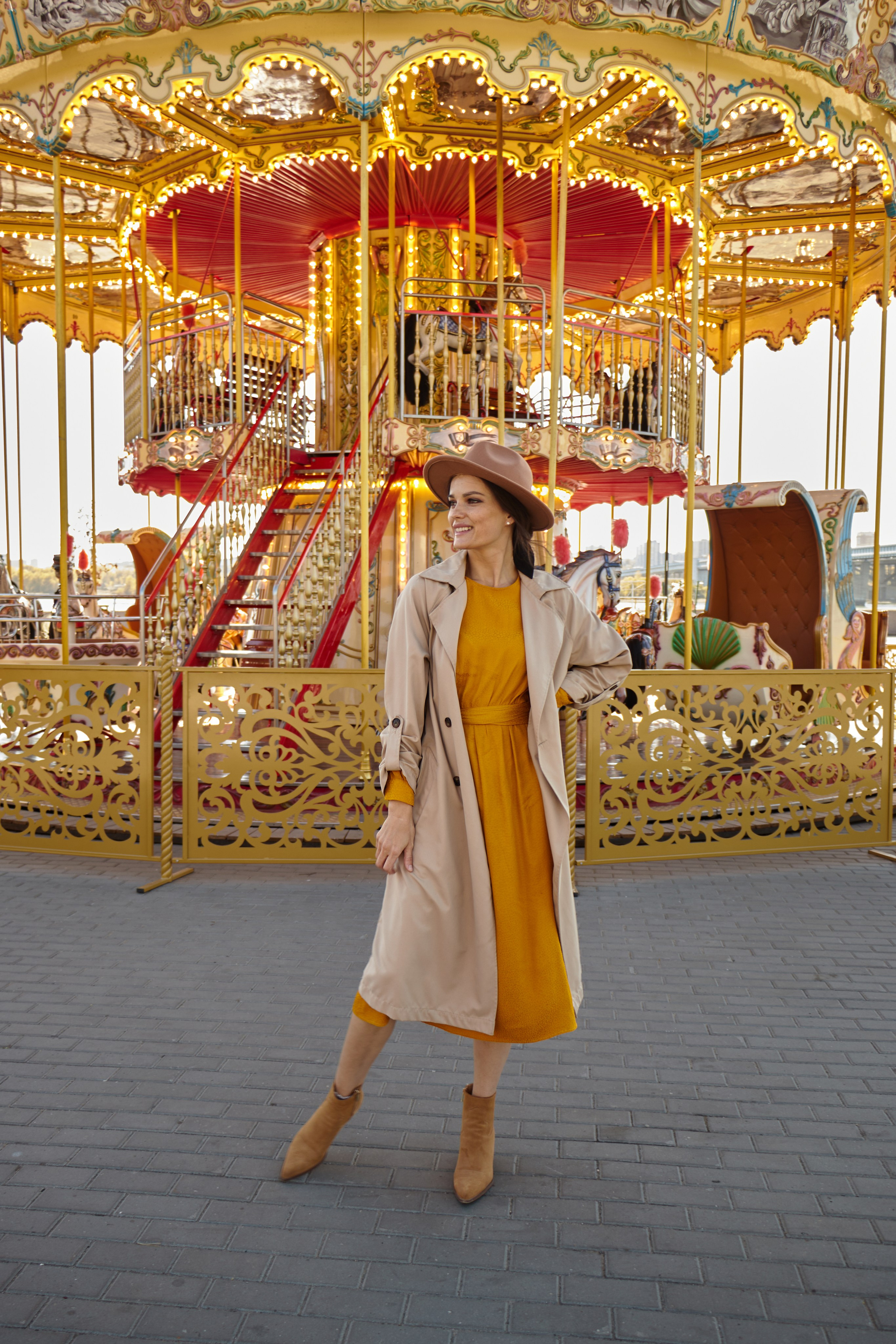 Фотосессия в парке аттракционов. Фотограф Москва Карпова Евгения