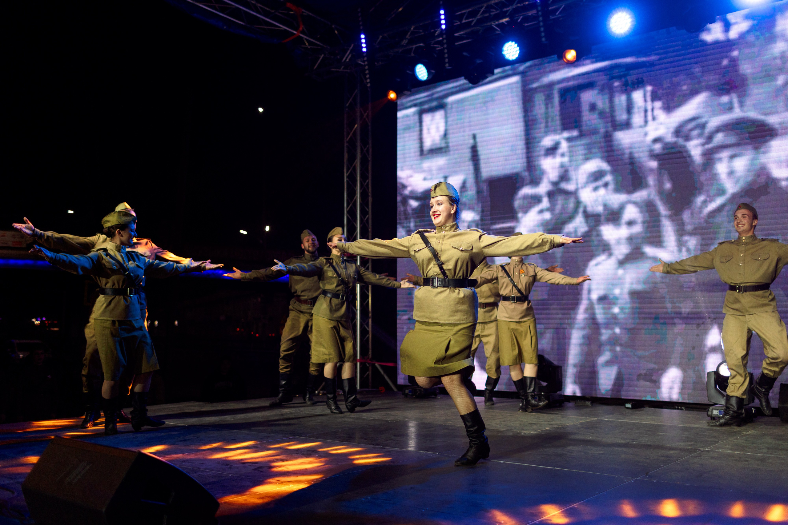 Концерт приуроченный к празднованию 80 лет победл. Свадебный и семейный фотограф в Улан-Удэ