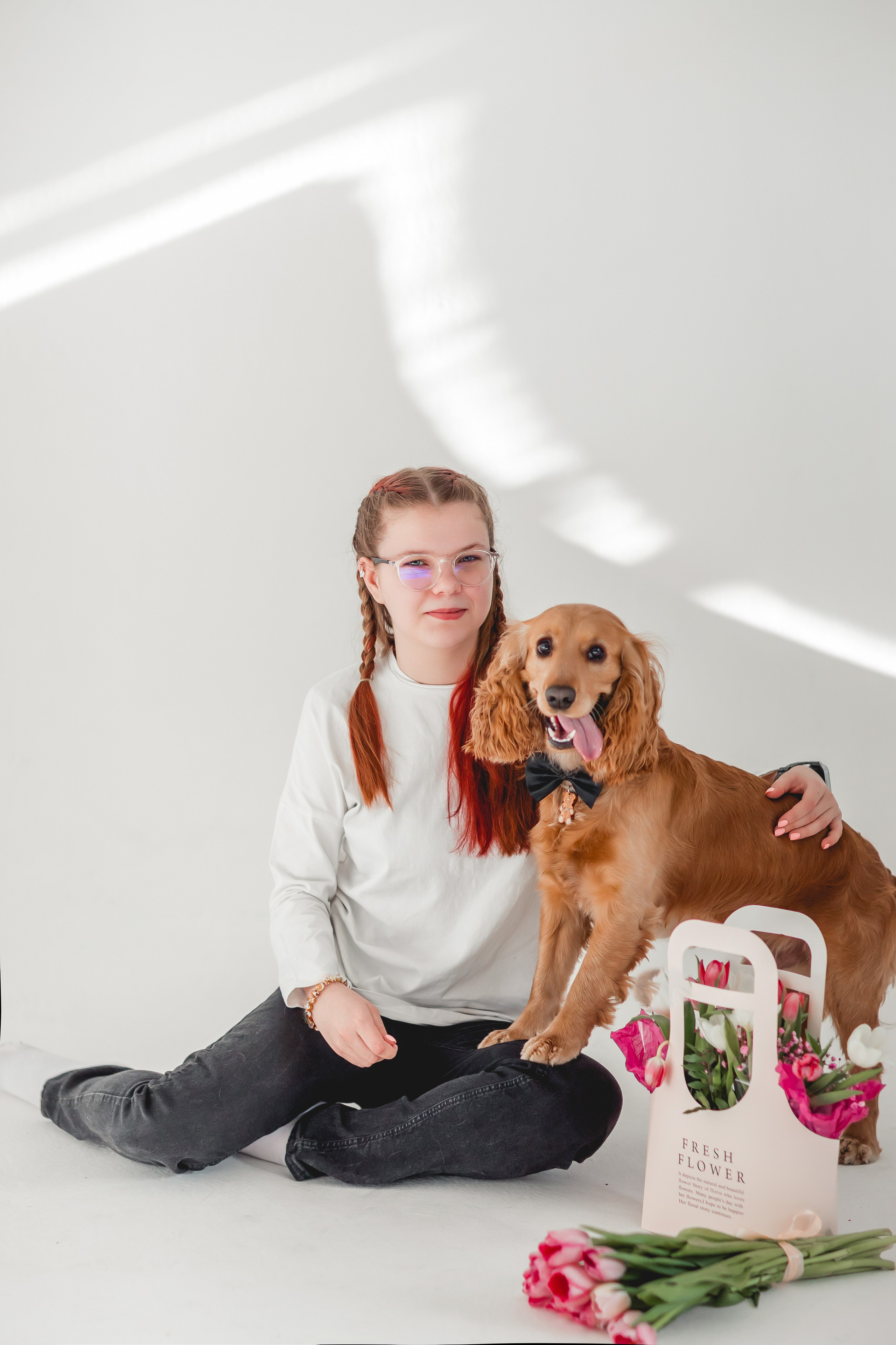 Лада и Барни. Семейный фотограф анималист Мария Крючкова