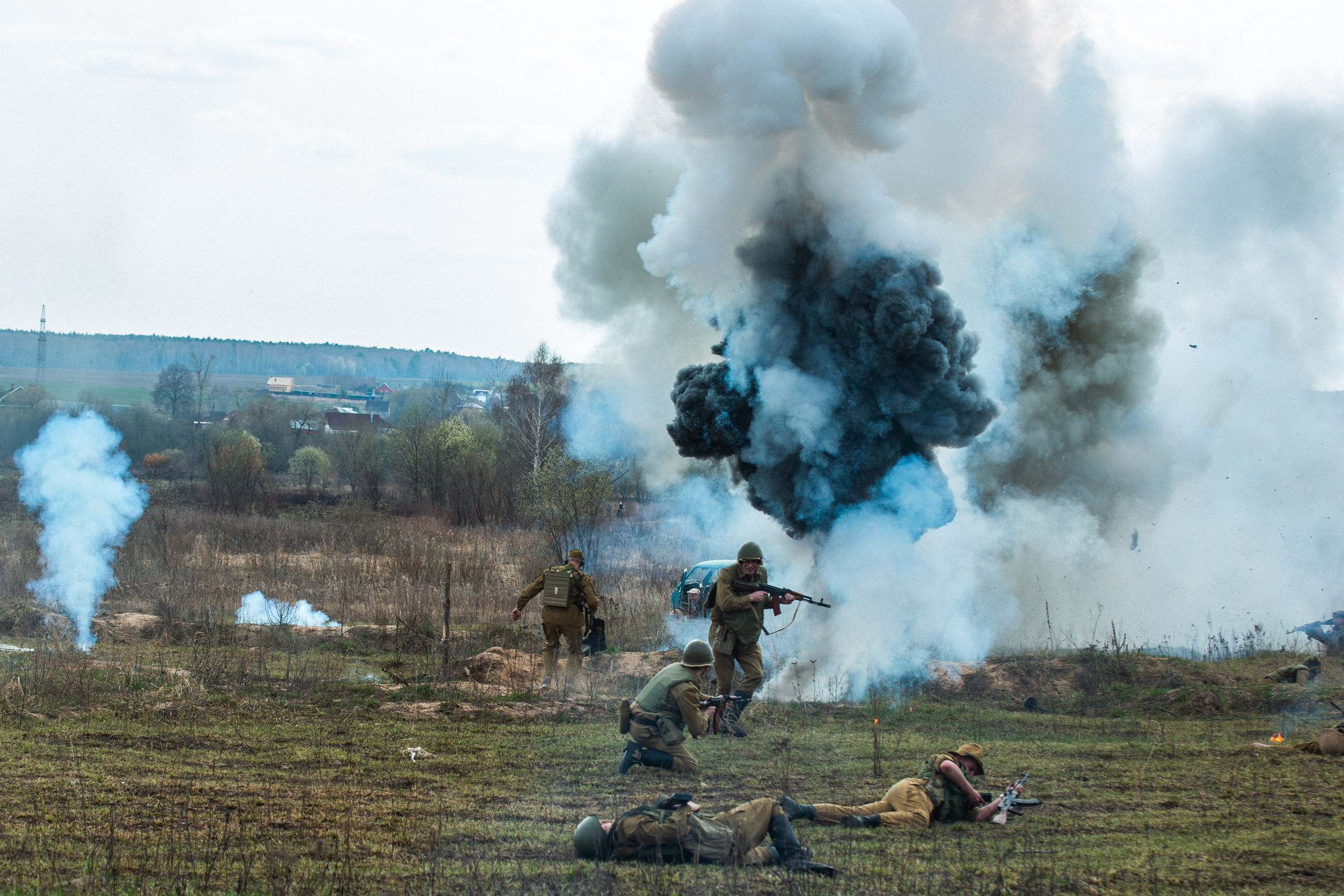 РЕКОНСТРУКЦИЯ БОЯ — АФГАН. Профессиональный фотограф в Мценске и Орловской области