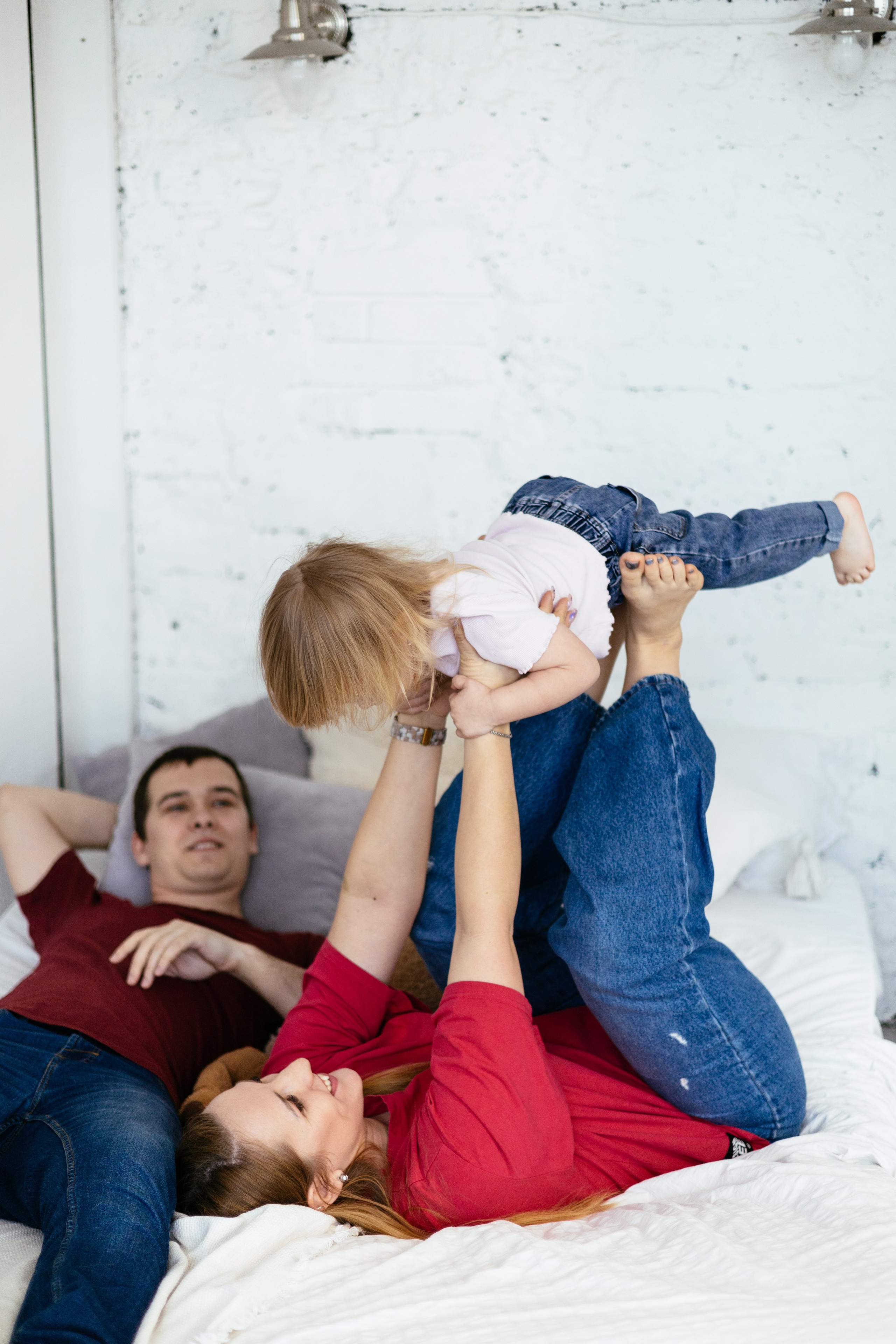 Съемки в студии. Семейный фотограф в Екатеринбурге Макарова Алёна
