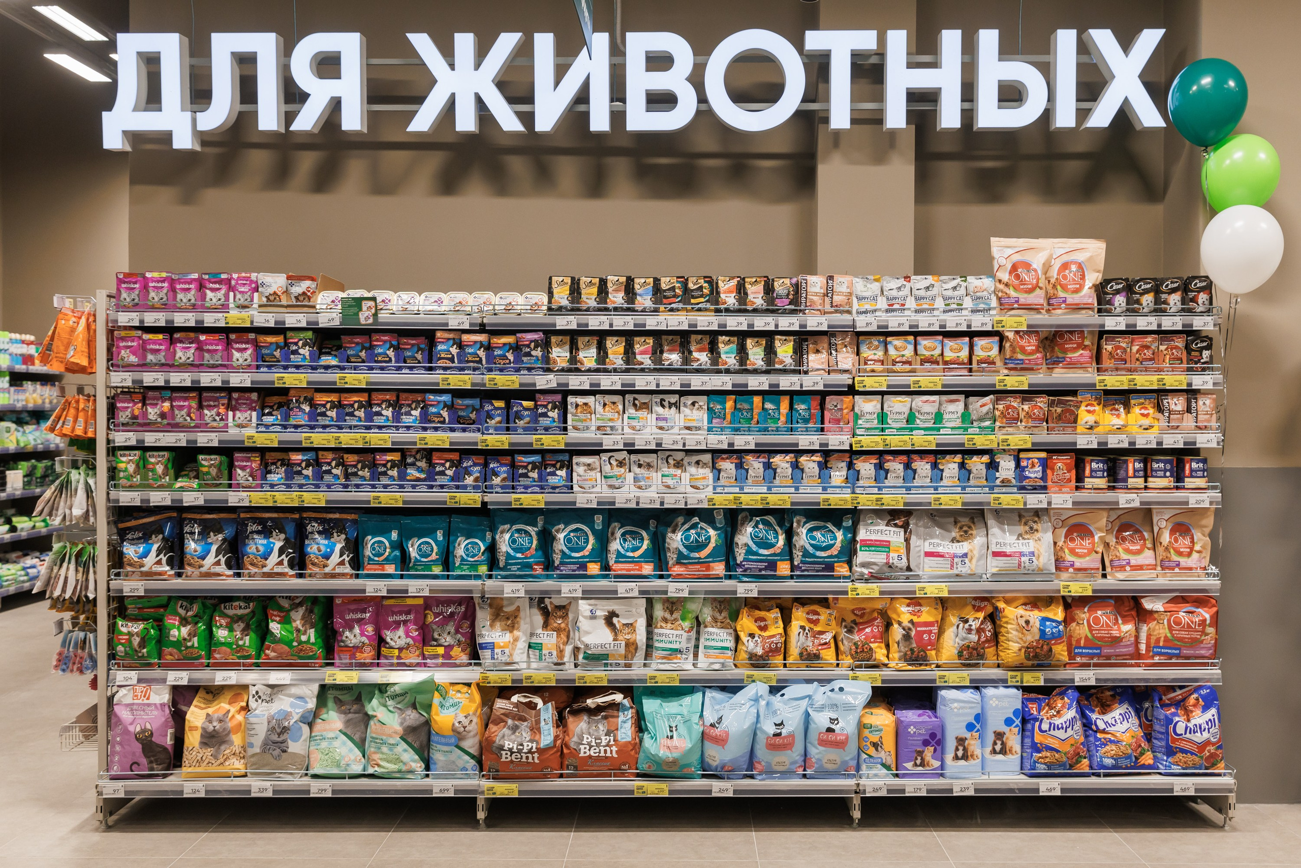 Интерьерная съемка магазина «Перекресток»