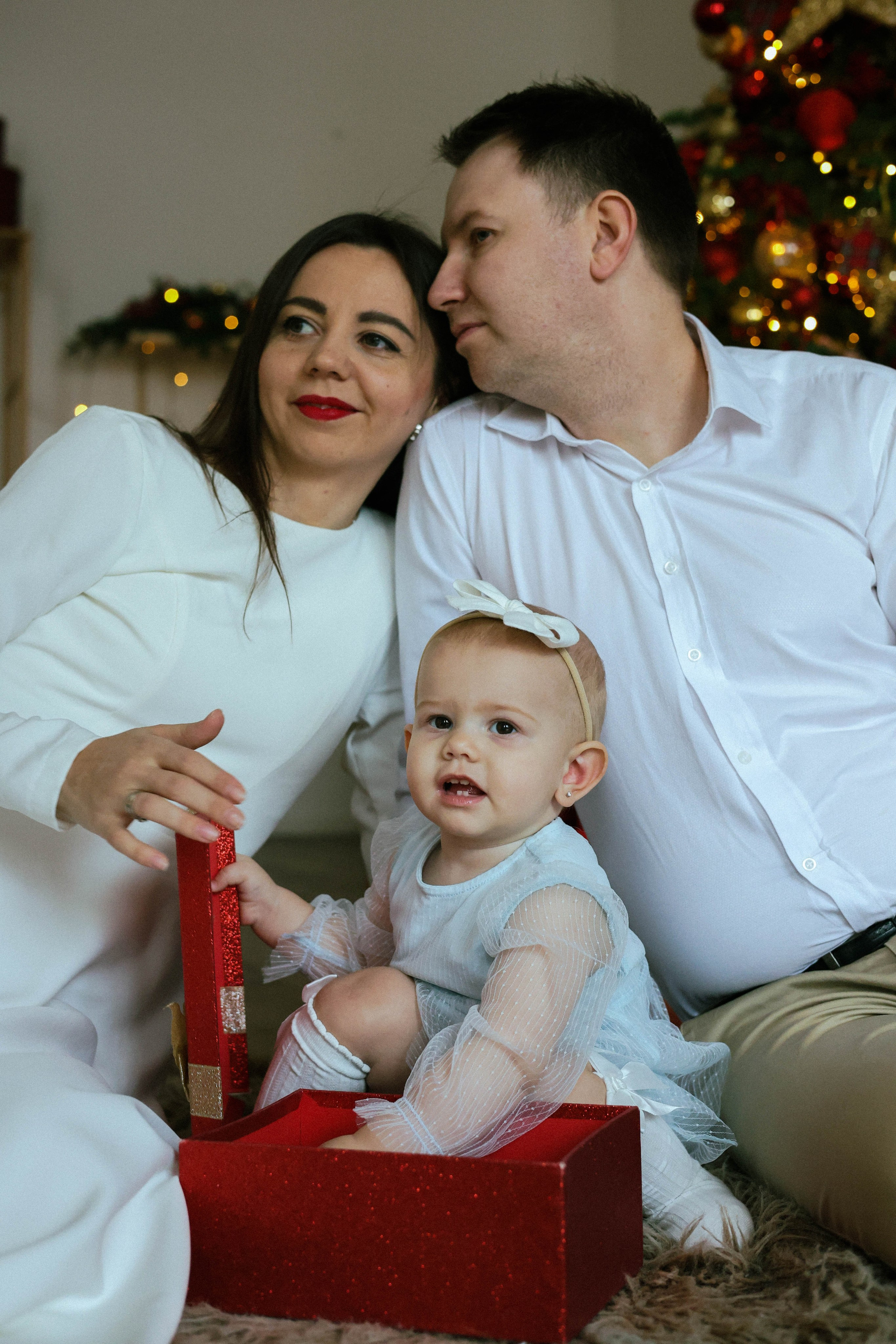 Новогодняя история «Ирина и ее семья». Фотограф в Москве Анастасия Калинина