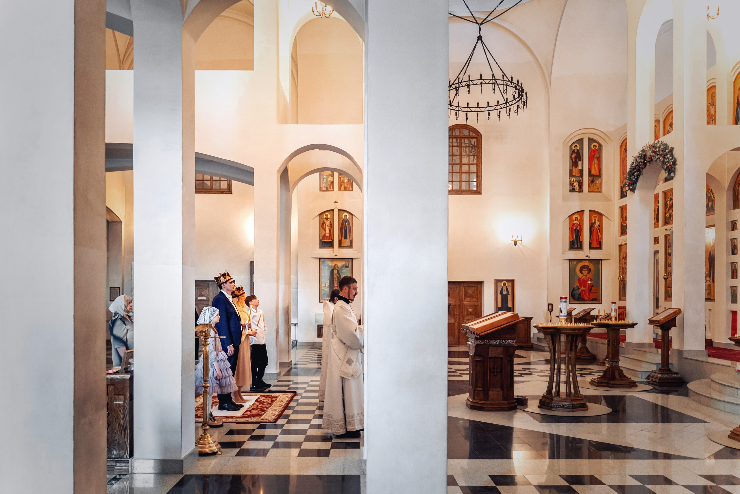 Фотограф на венчание в храме Сергия Радонежского на Ходынском поле. Фотограф \ Видеограф на Крещение, Венчание Москва| Семейные съемки