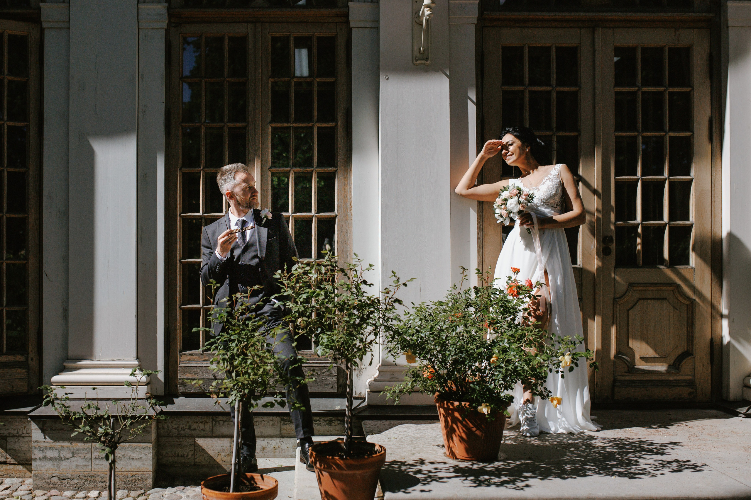 Свадьба в Питере весной. Свадебный фотограф СПБ