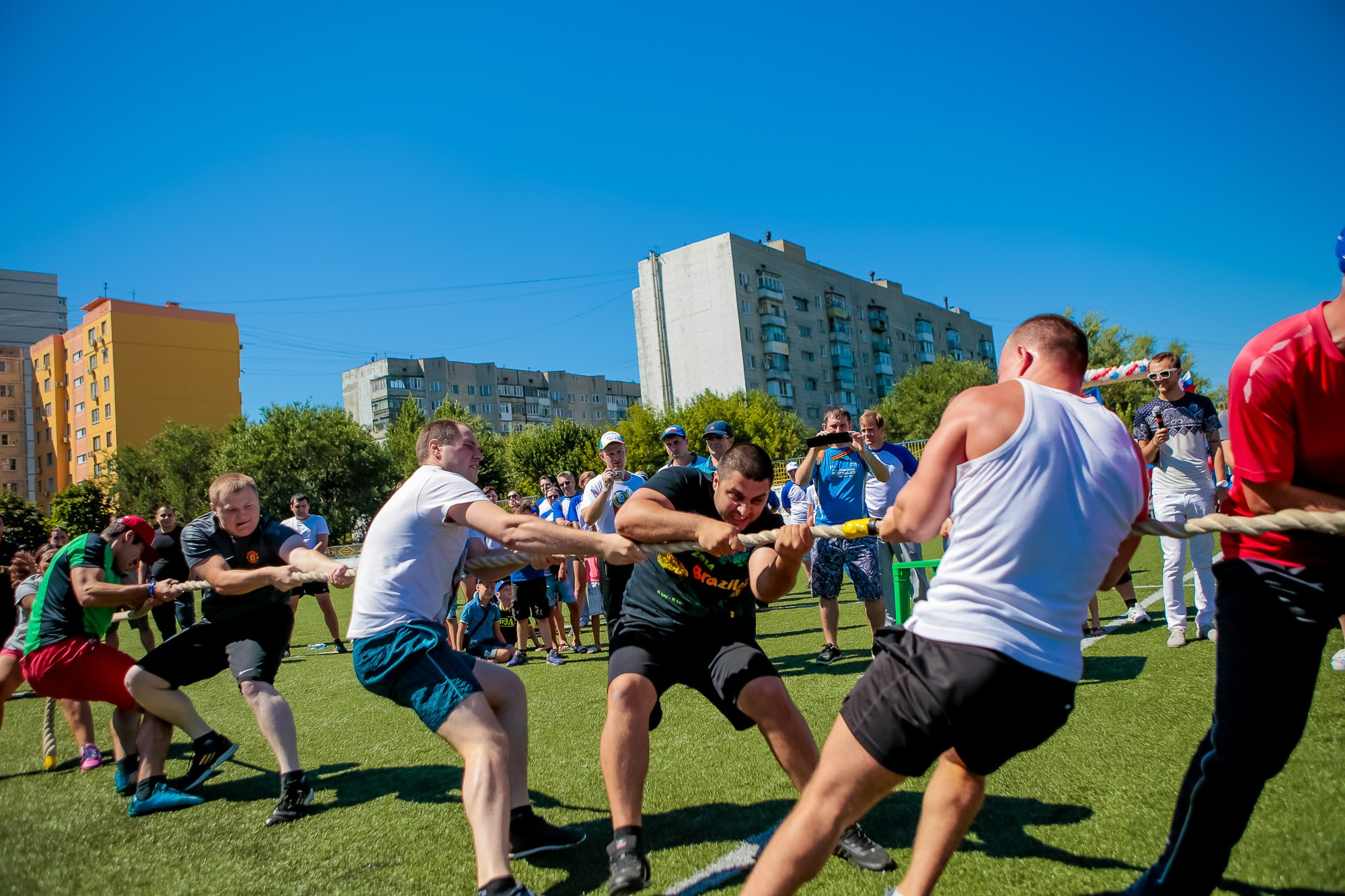 День Физкульт. Максим Матвийченко и Виктория Басова профессионалы своего дела