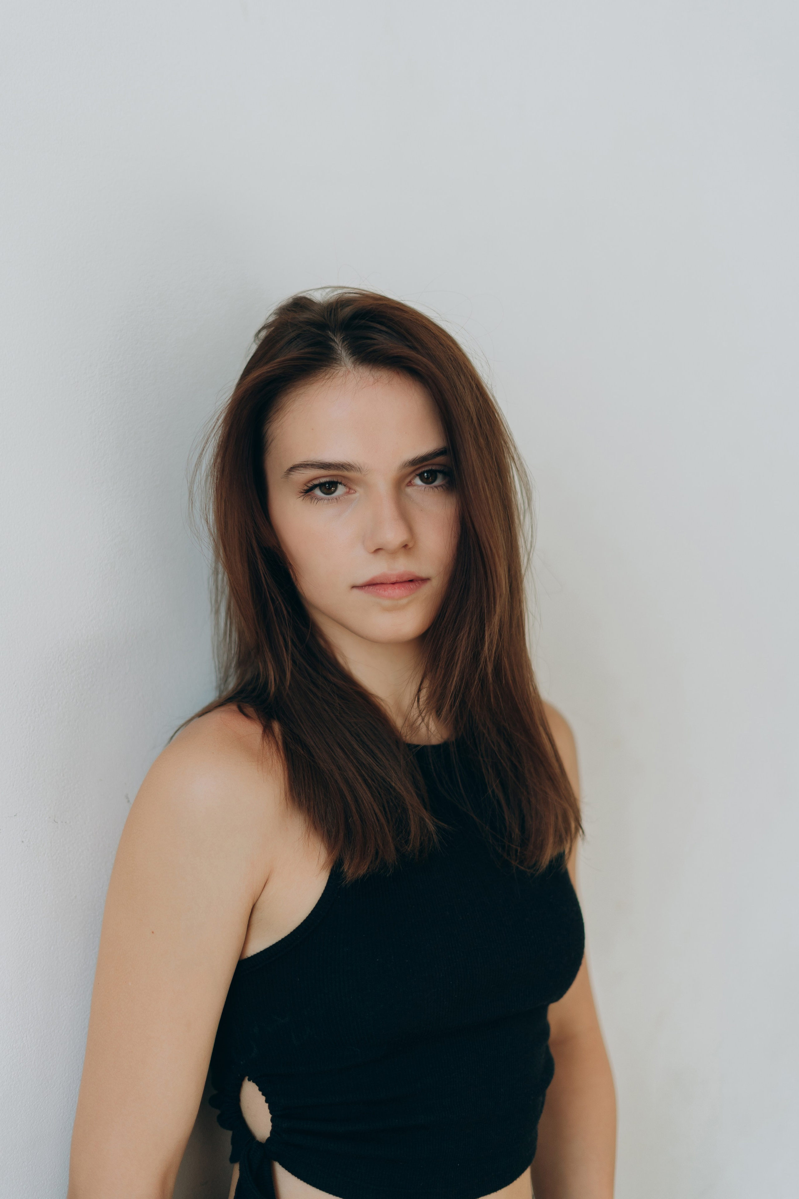 Настя. Модельные тесты. Фотограф Москва Виктория-Антуанетта