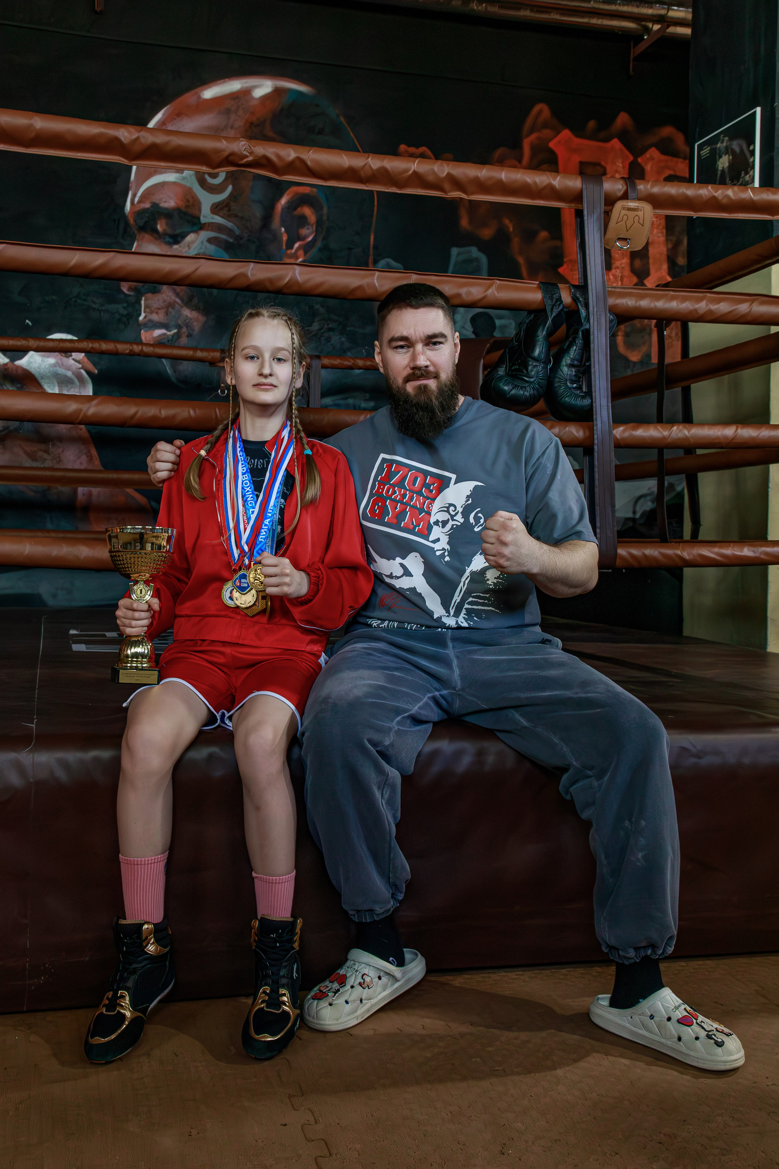 1703 Boxing GYM. Фотограф в Санкт-Петербурге Таня Михайлова