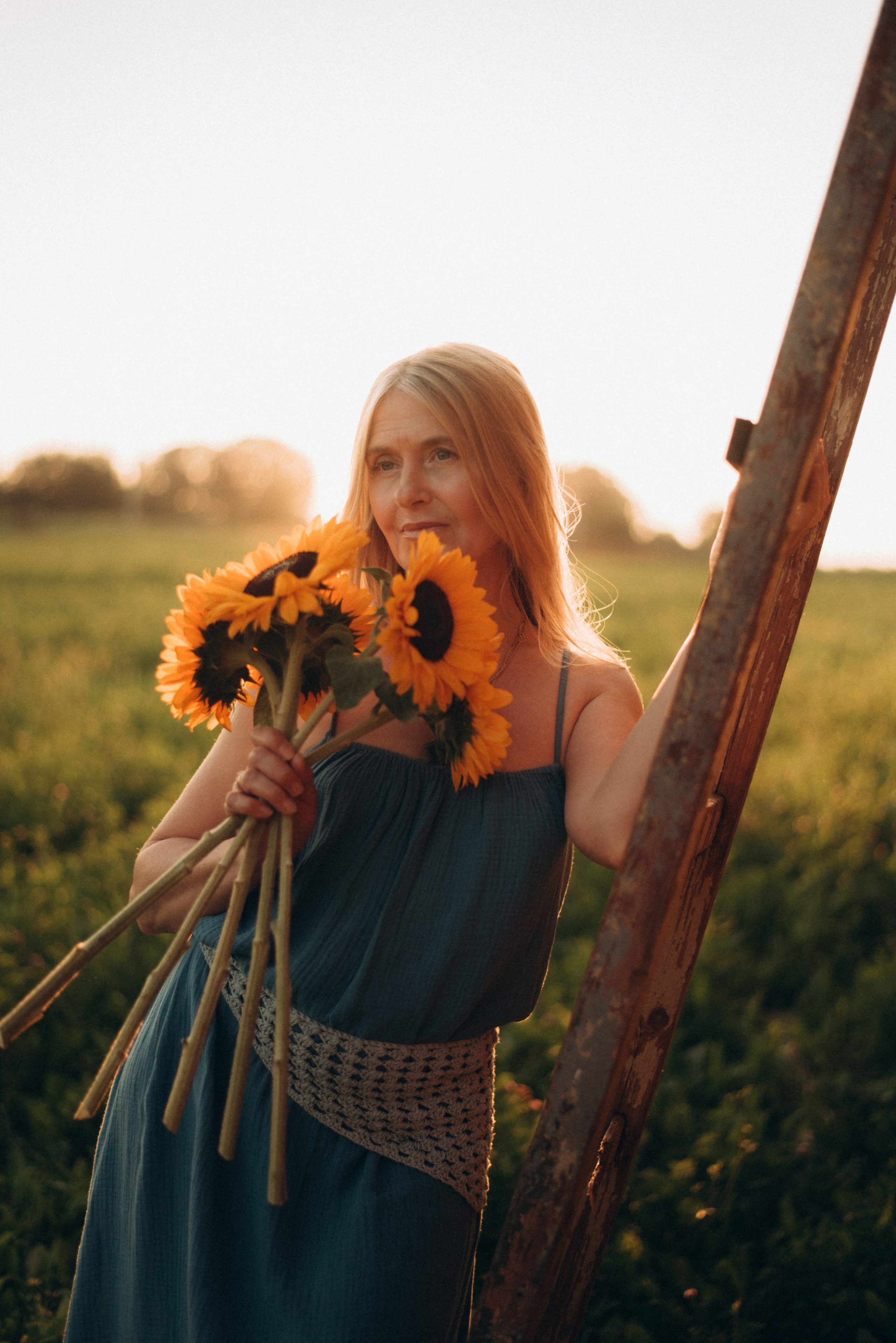 Анна подсолнухи. Фотограф про жизнь. Сергиев Посад, Мск